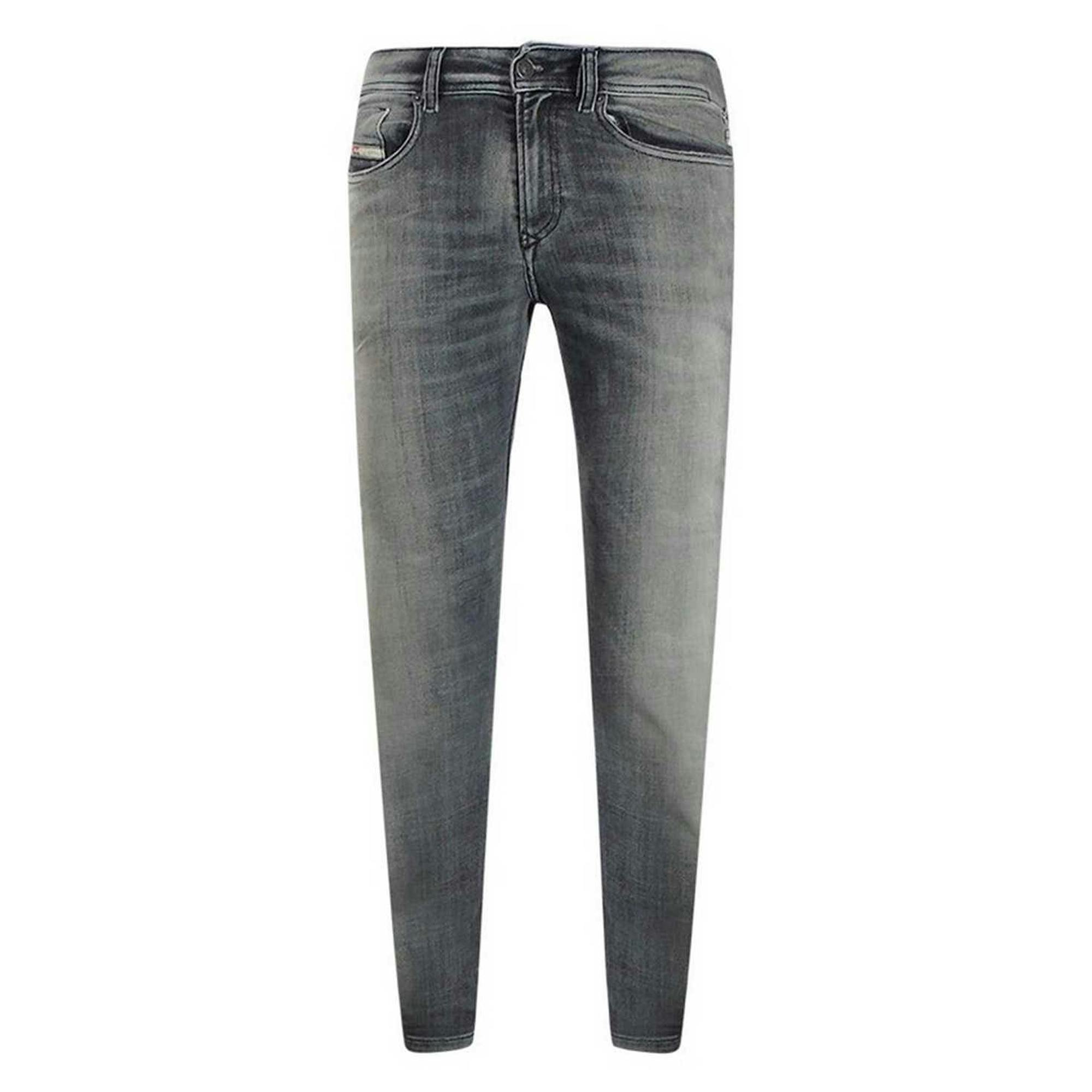 Diesel Men's Grey 1979 Sleeker Jeans - 33S - 100% Cotton