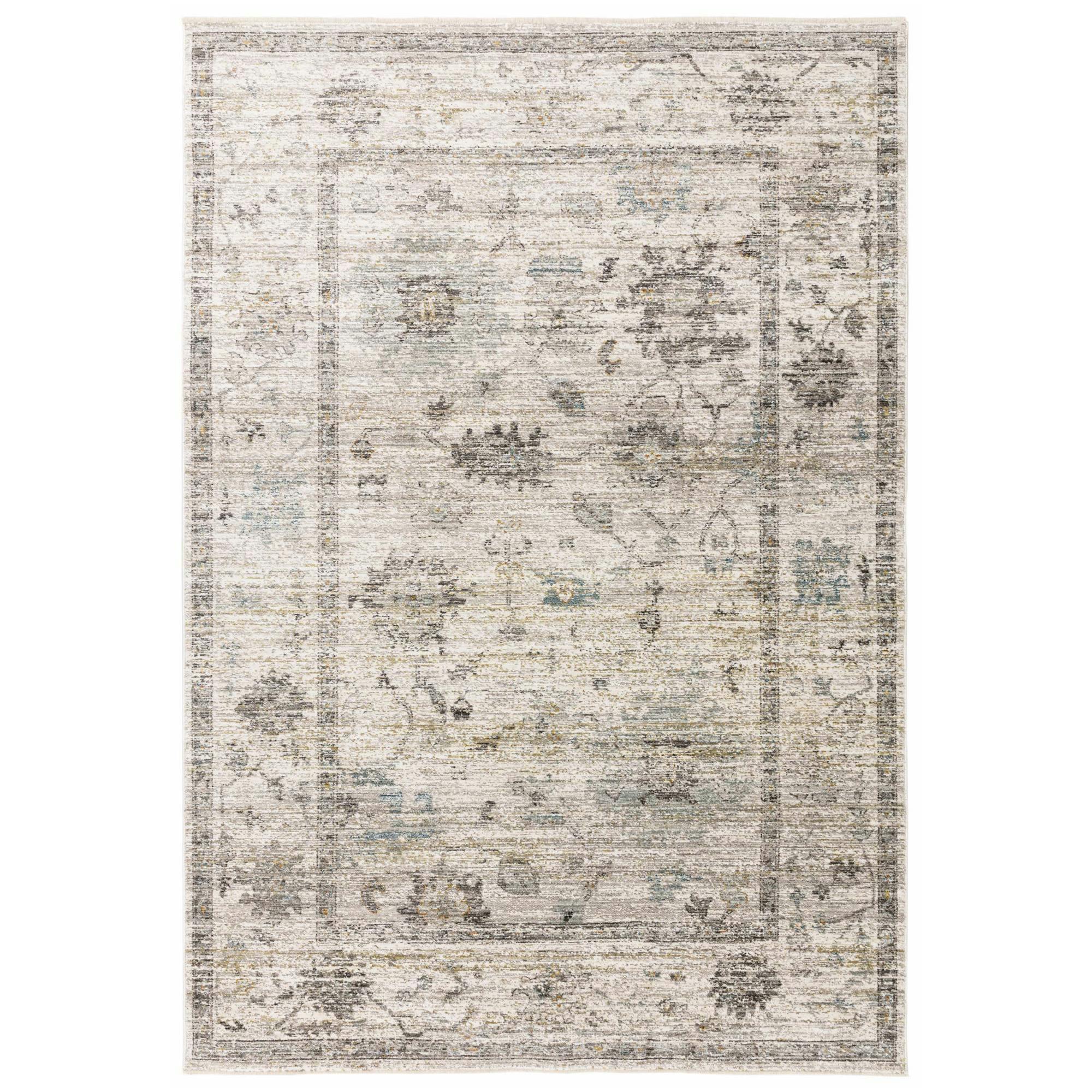 Rackhams Cream Jasper Ja02 Traditional Rug - 80X160cm