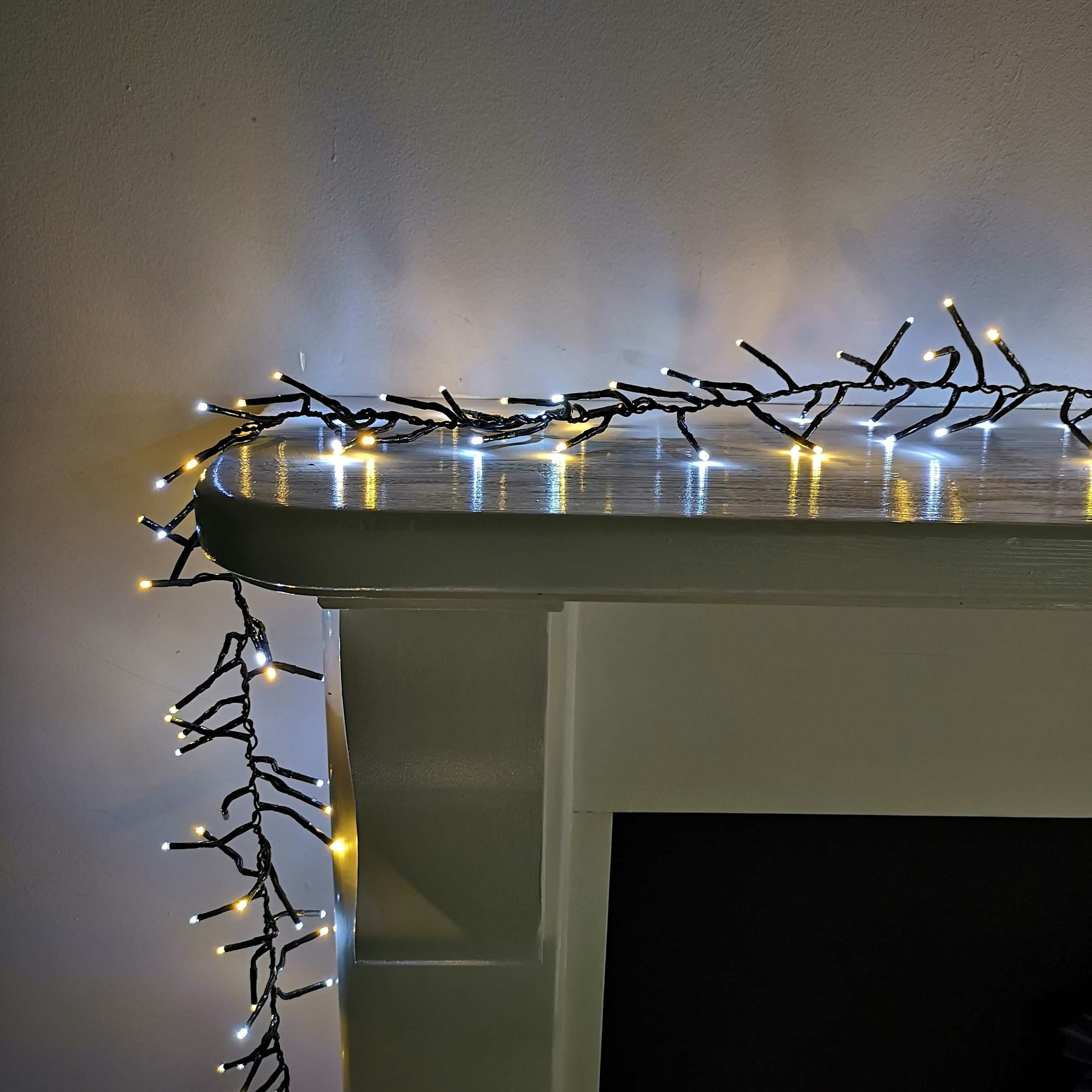 Samuel Alexander 720 LED Cluster Lights - 9.3m - Cool & Warm White Mix - Image 3