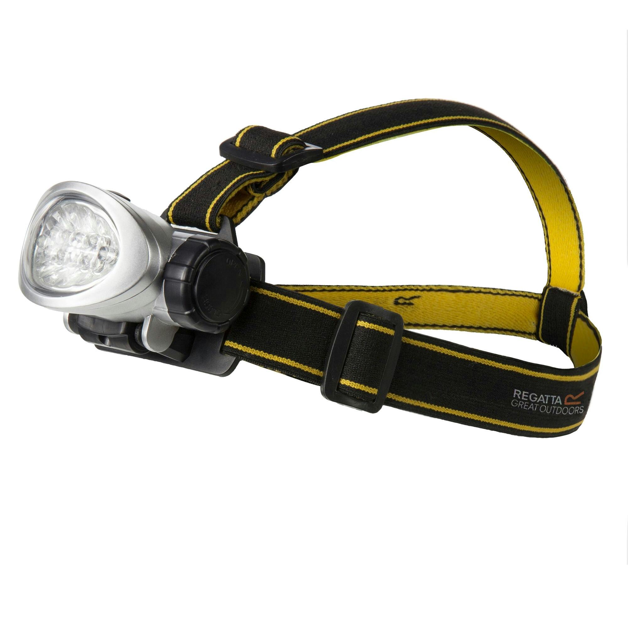 Regatta Black/Grey Great Outdoors 10 Led Headtorch - /Seal - /Seal - One Size