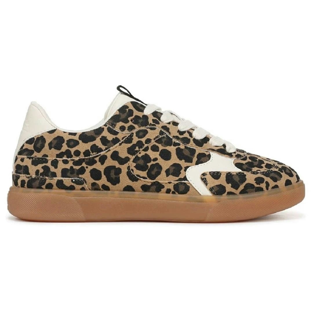 Blowfish Malibu Women's Brown Tastic - Leopard Lace-Up Sneakers - Uk 7