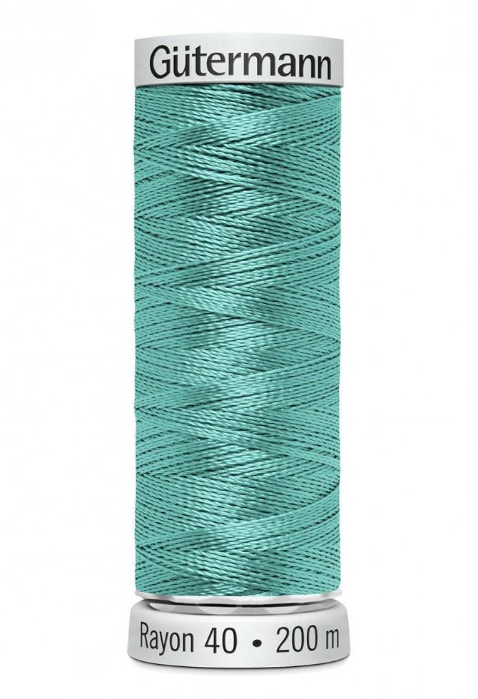 Gutermann No 40 Sulky Rayon Embroidery Thread 200M Rayon Thread Suitable For Embroidery - 1045 - 200 Metres
