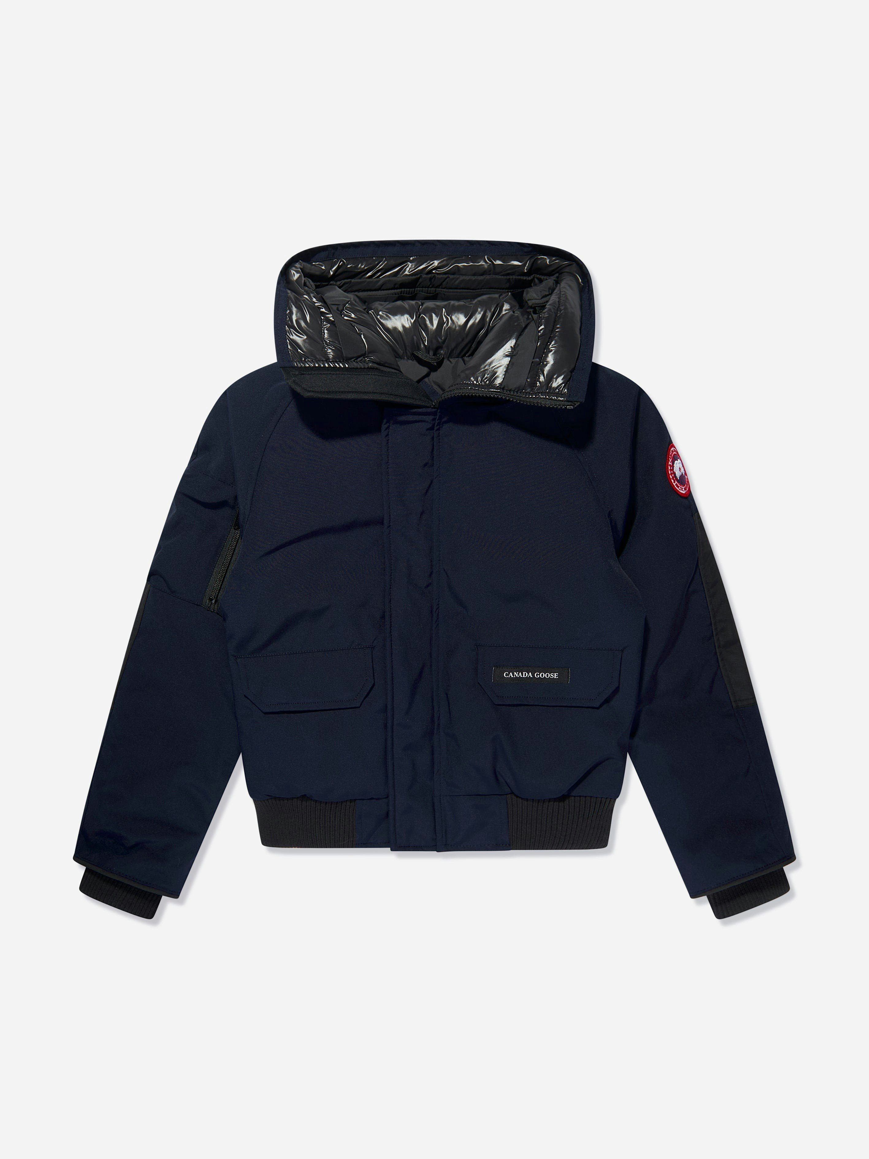 Canada Goose Girls Blue Kids Chilliwack Bomber In Navy - Xs (6 Yrs)