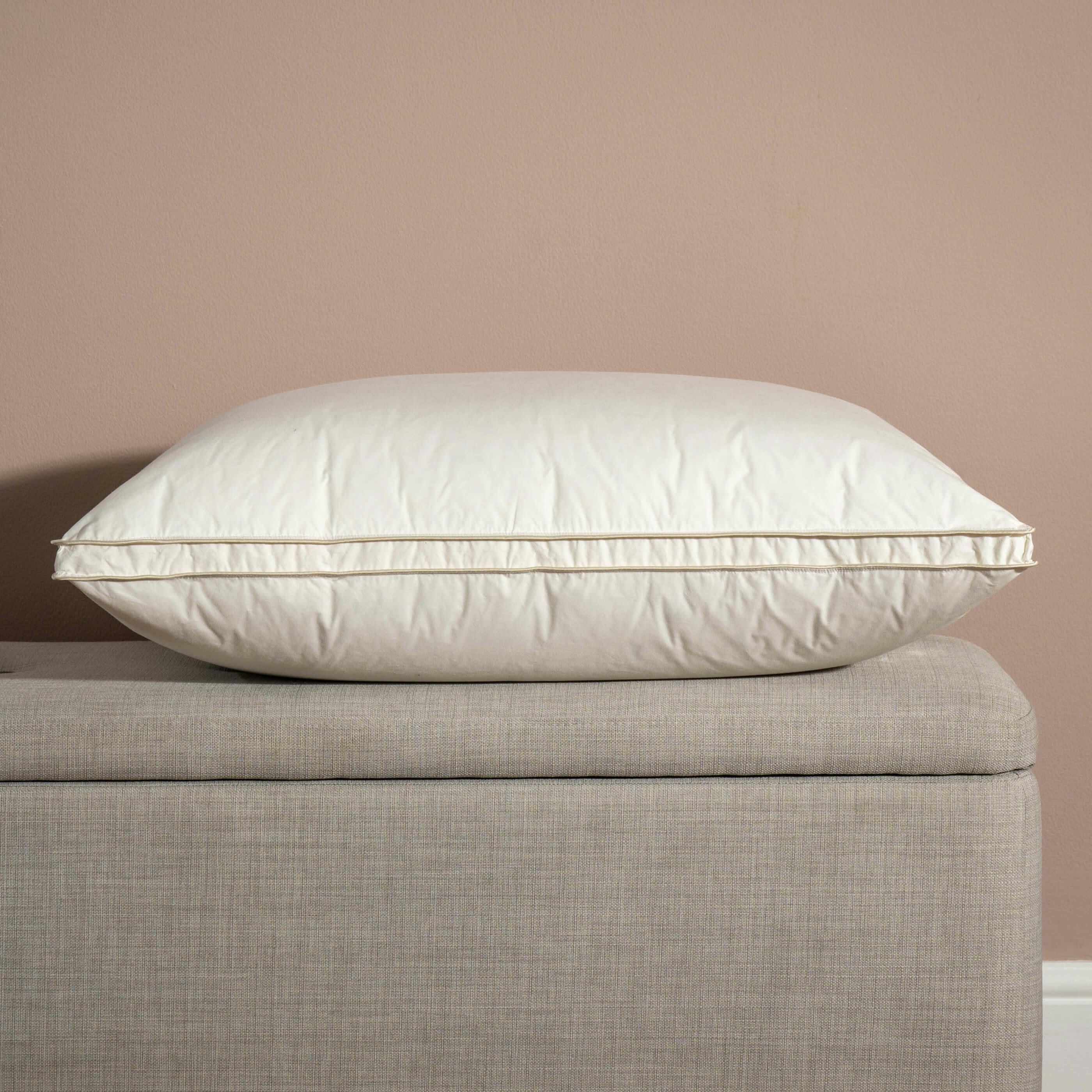 Soak&Sleep Hungarian Goose Down Pillows - Soft/Medium - Standard Chamber - Single