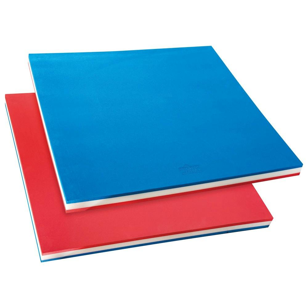 Swimtech Blue/White/Red Kids Square Swimming Float - One Size