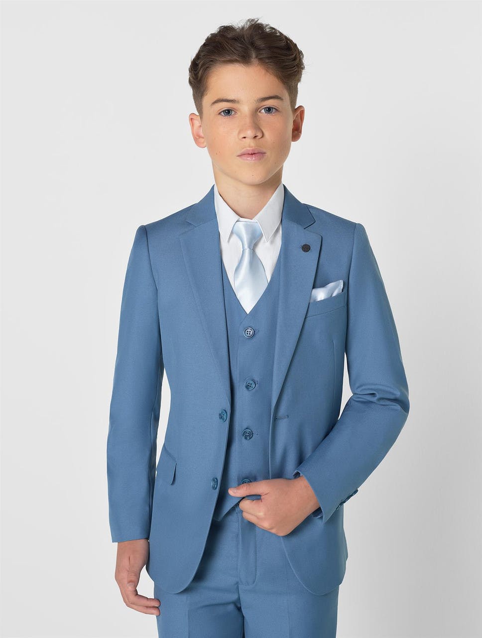 Roco Boys Blue Steel Suit - Monaco - 05 Years