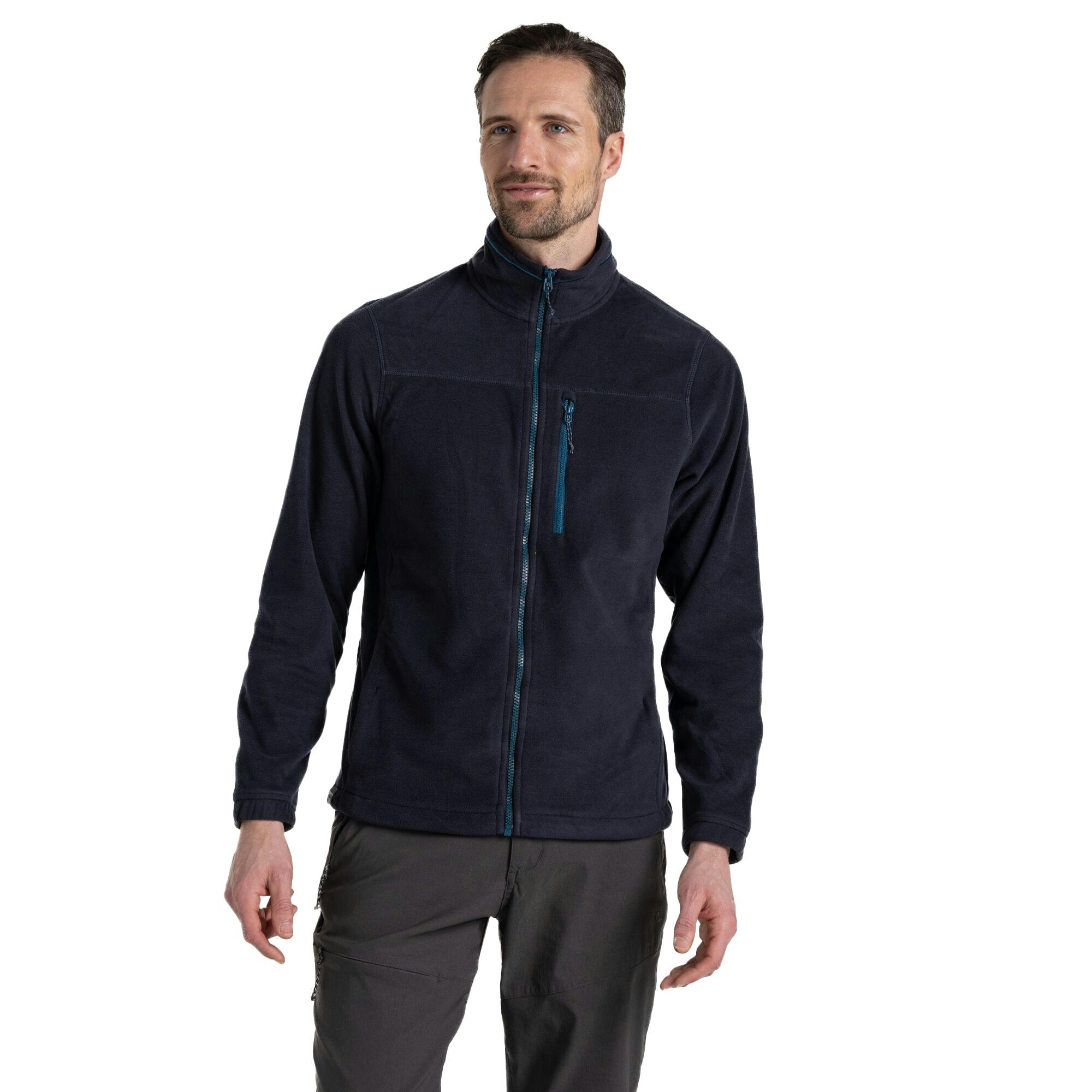Craghoppers Men's Dark Corey Plus Ii Insulated Fleece Jacket - Navy - Xxl - Navy - 100% Polyester
