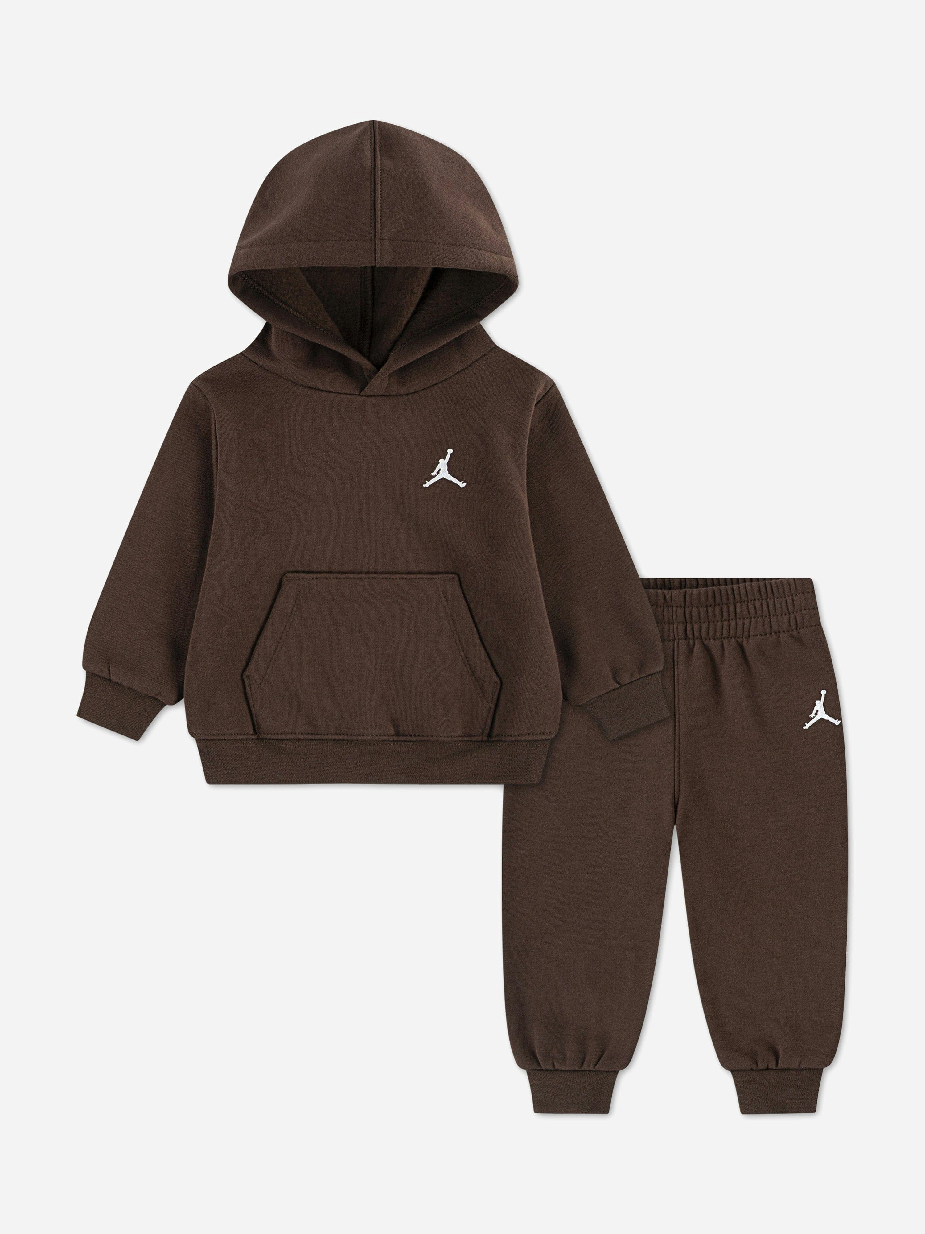 Jordan Brown Kids Mj Brooklyn Fleece Po Tracksuit In - 6 - 7 Years