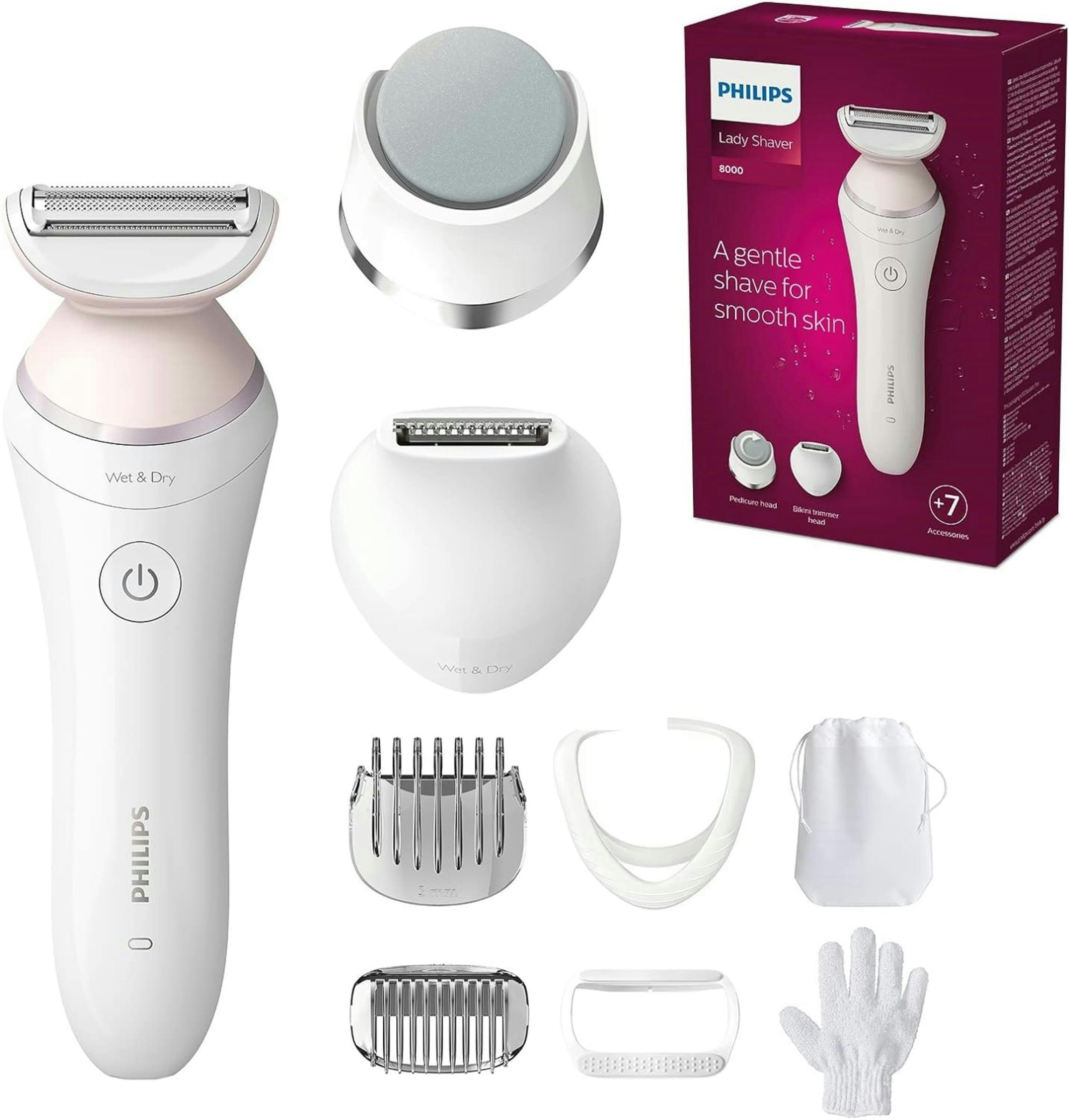 Philips Brl176/00 Series 8000 Wet & Dry Cordless Lady Shaver