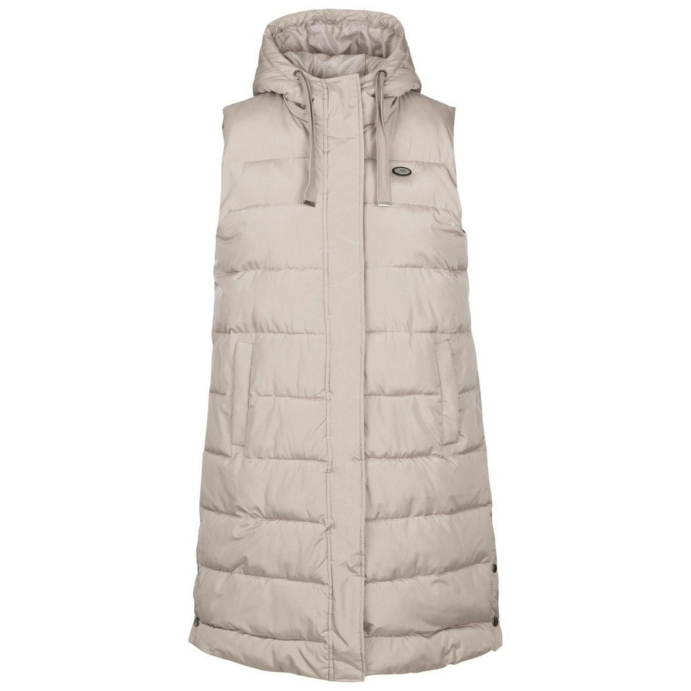 Trespass Women's Leona Quilted Gilet - Vintage Khaki - Vintage Khaki - Xxs