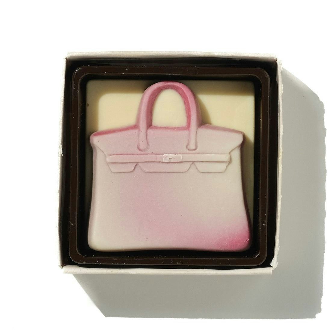 Choc On Choc White Mini Chocolate Handbag