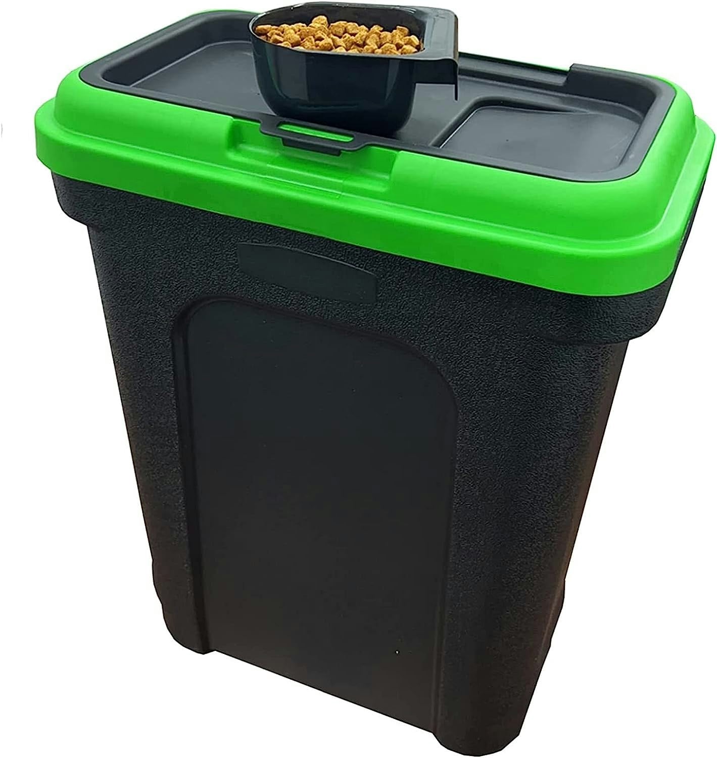 Storm Trading Group 30L Air Tight Dry Pet Food Storage Container With Food Scoop