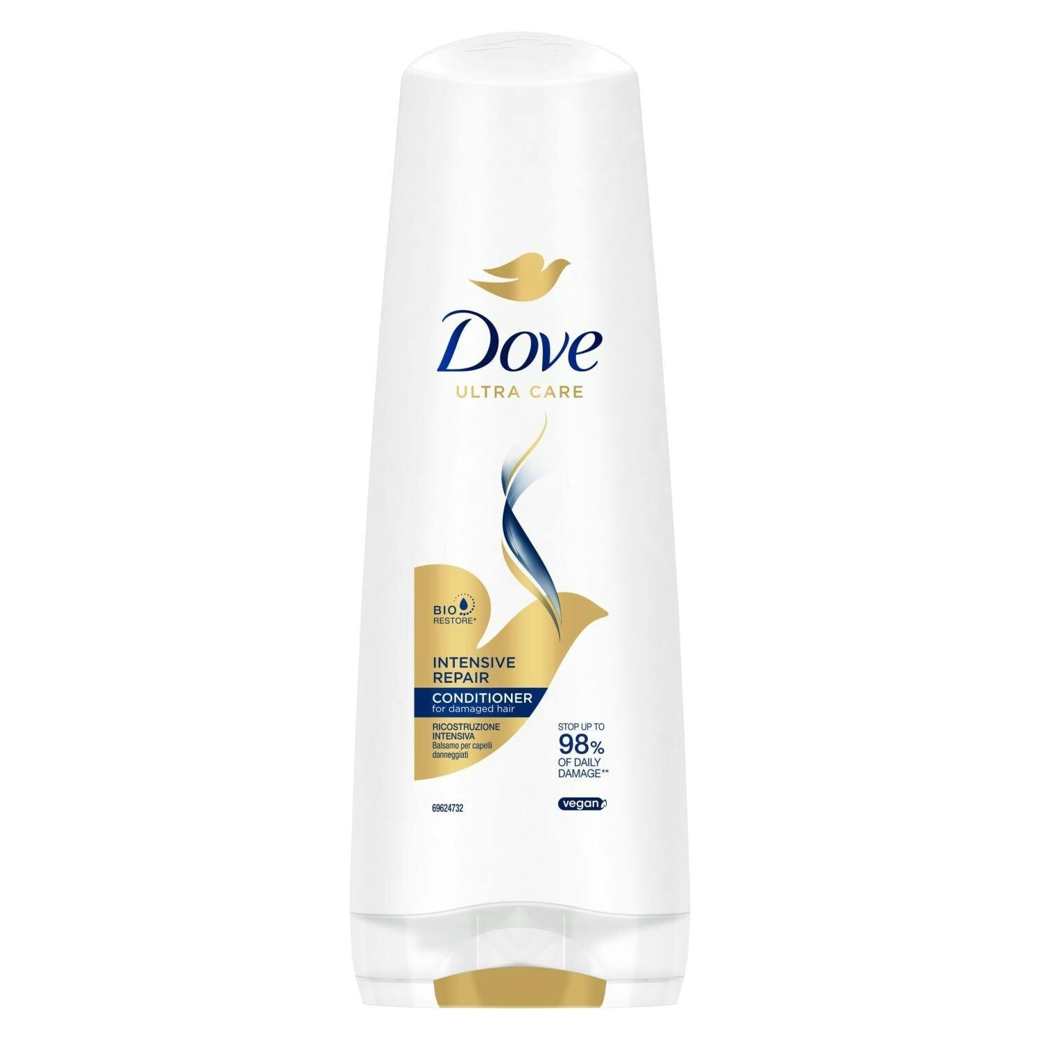 Dove Ultra Care Shampoo & Conditioner - Intensive Repair, Bio Restore 6 Pack