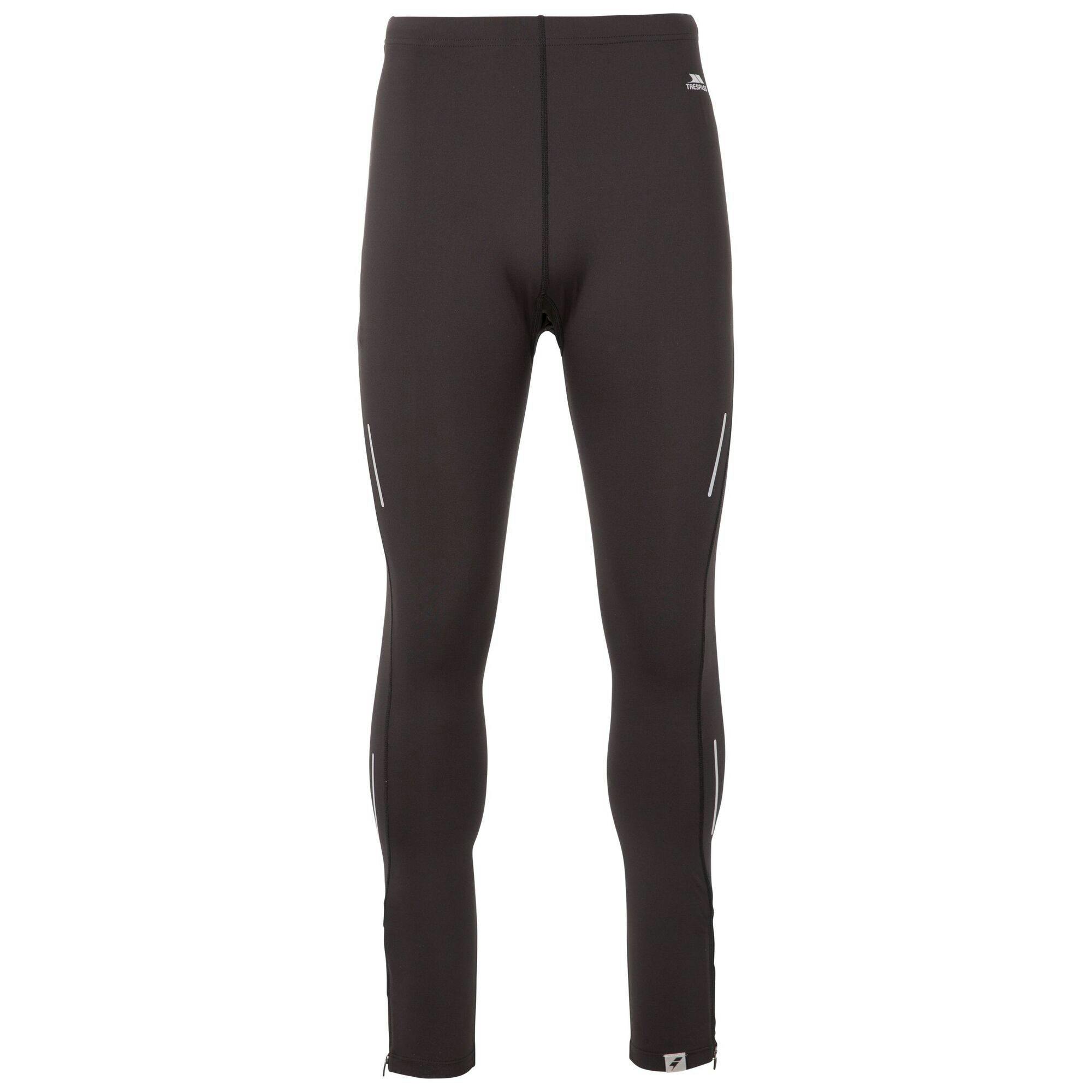 Trespass Men's Black Jaxon Active Trousers - Xxl - 80% Polyester/20% Elastane