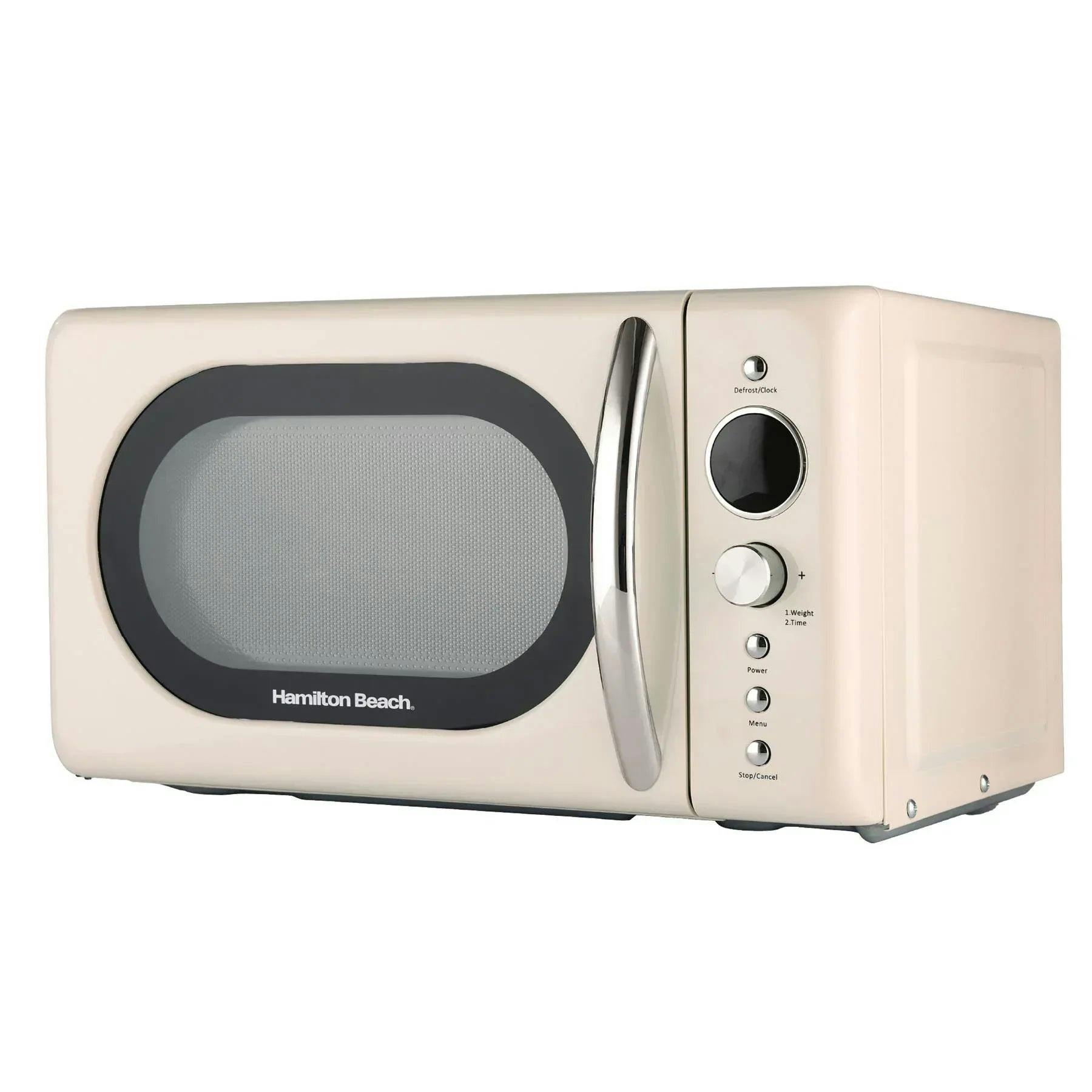 Hamilton Beach Unisex Cream Retro Microwave Hb70h20c 20L - Image 2