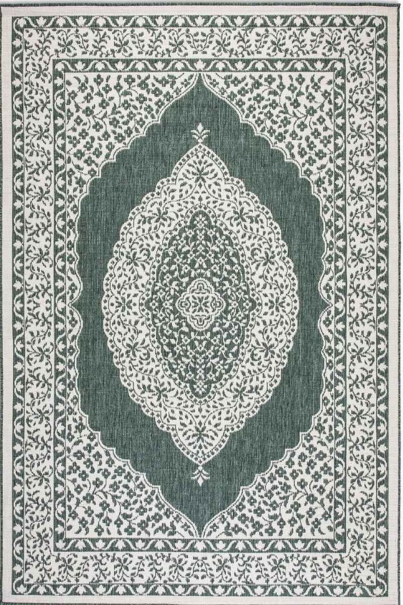 Rackhams Green Meekly Indoor & Outdoor Reversible Rug - 200X290 Cm