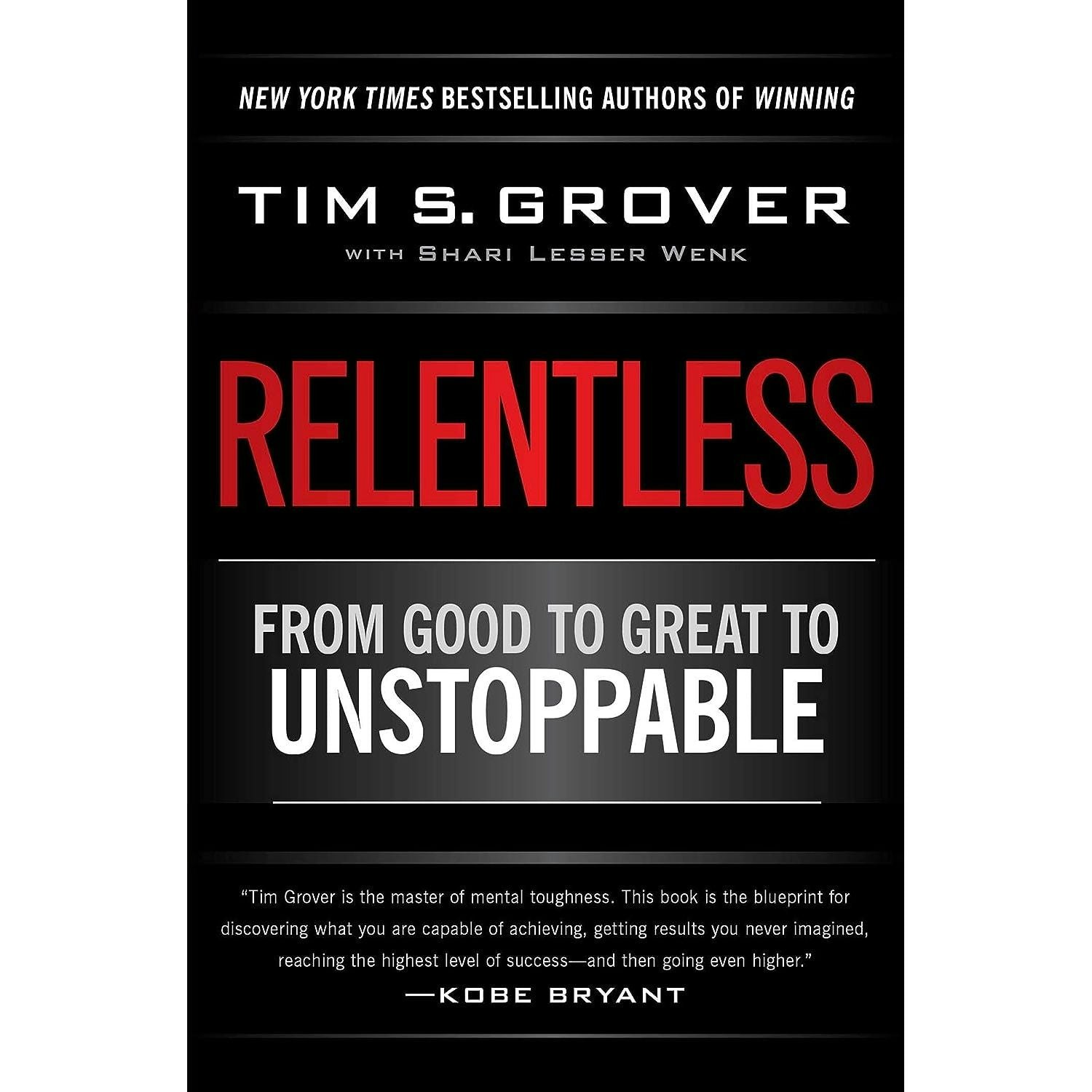 Simon & Schuster Relentless: From Good To Great To Unstoppable Tim Grover Winning Series