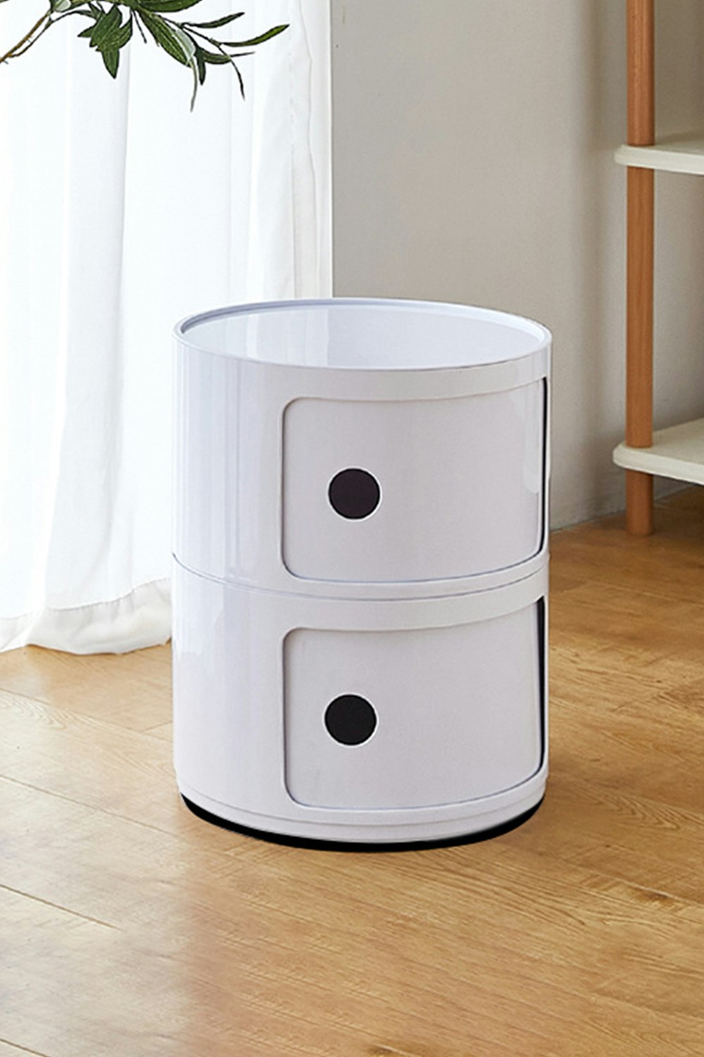 Rackhams White Multi-Tiered Plastic Storage Drawer Unit