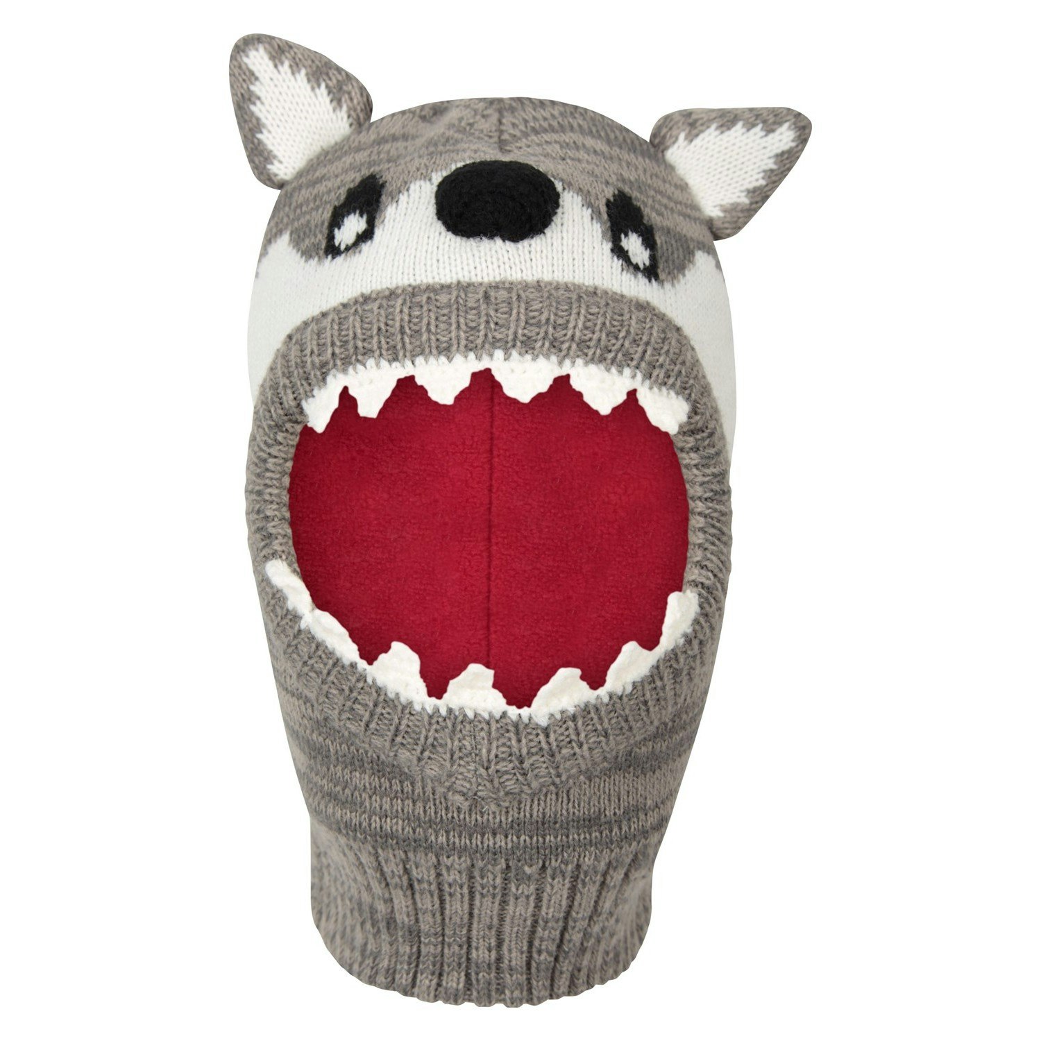 Mountain Warehouse Grey Kids Fleece Lined Balaclava - One Size