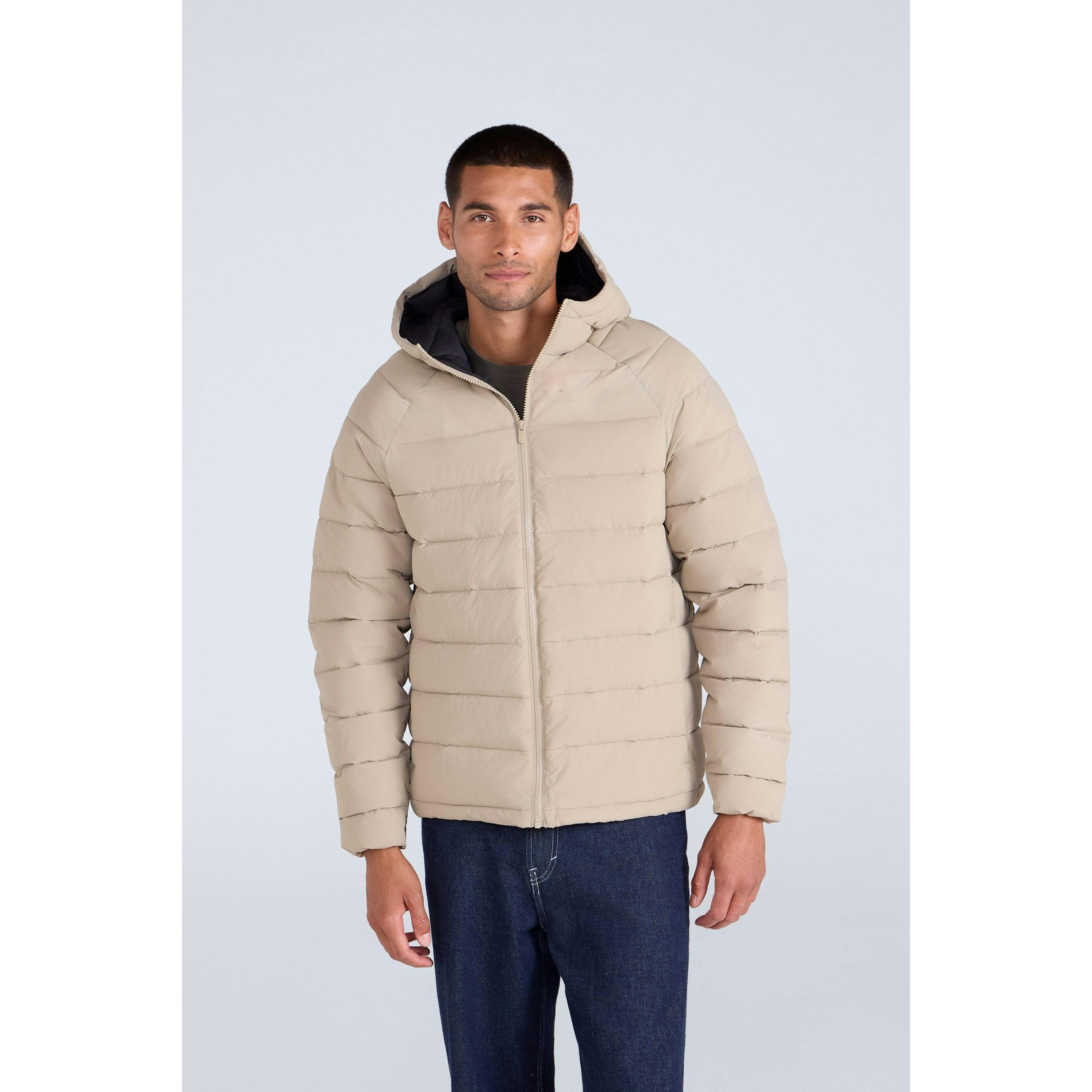 Animal Men's Light Cloud Cosi Padded Jacket - Taupe - Xl - Taupe - 100% Mixed