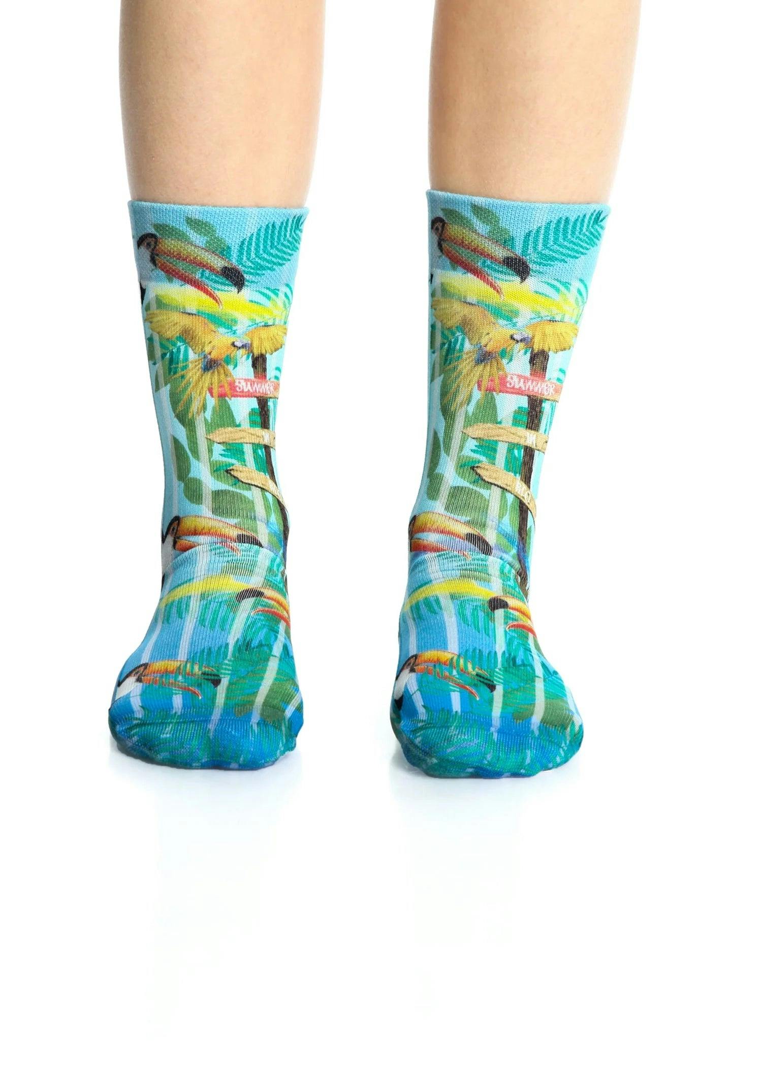 Jemsox Women's Summer In Rio Novelty Gift Socks