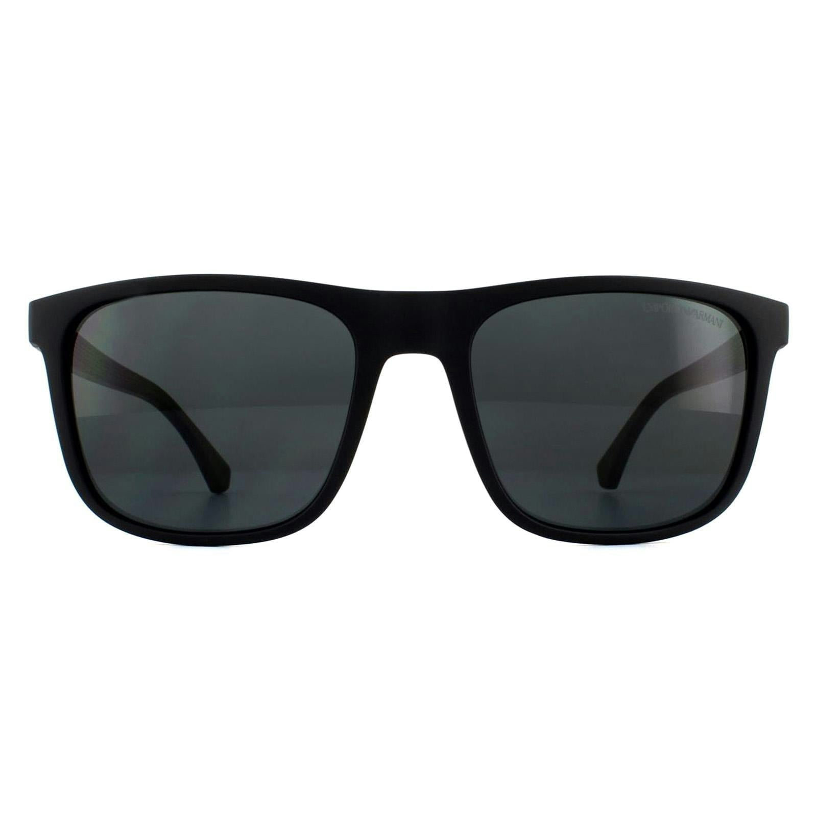 Emporio Armani Authentic Glasses With Top-Notch Service - Unisex - Sunglasses - Black - 56 Mm - Accessories - Image 11