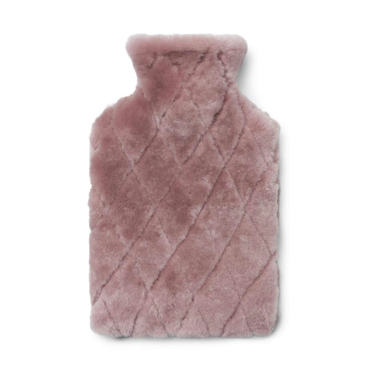 Rackhams Light/Purple Leaf Hot Water Bottle