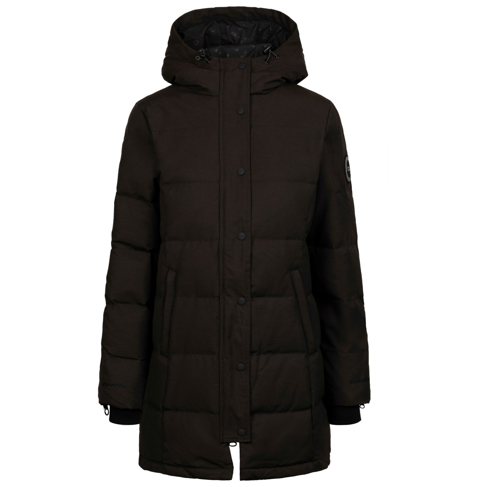 Trespass Women's Black Lainey Dlx Down Jacket - S