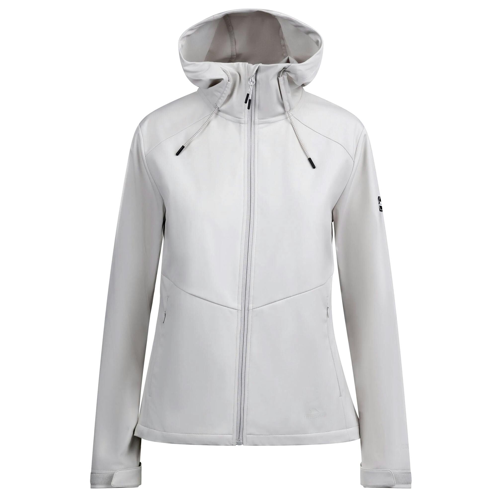 Trespass Women's Eunice Soft Shell Jacket - Ghost - Xl - Ghost - 100% Mixed