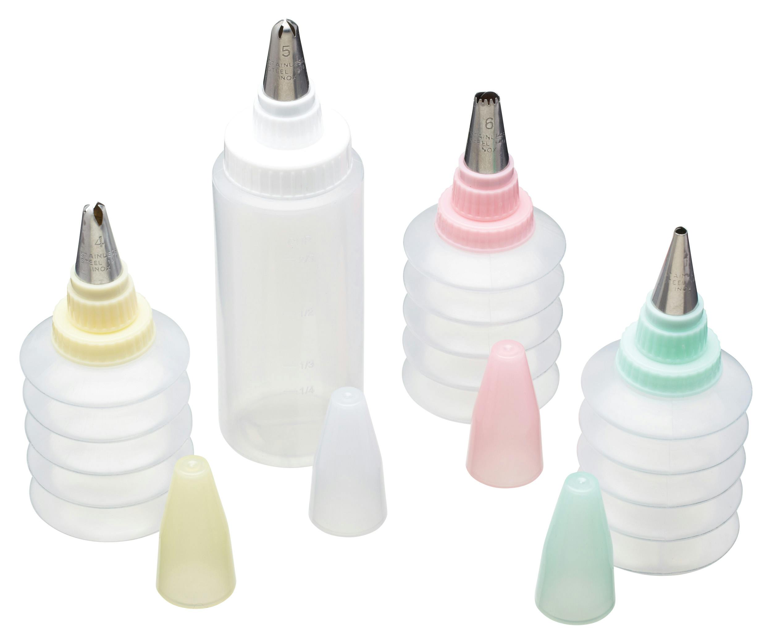 Rackhams White Cookie And Cupcake Decorating Kit - Plastic - Cake Decorating