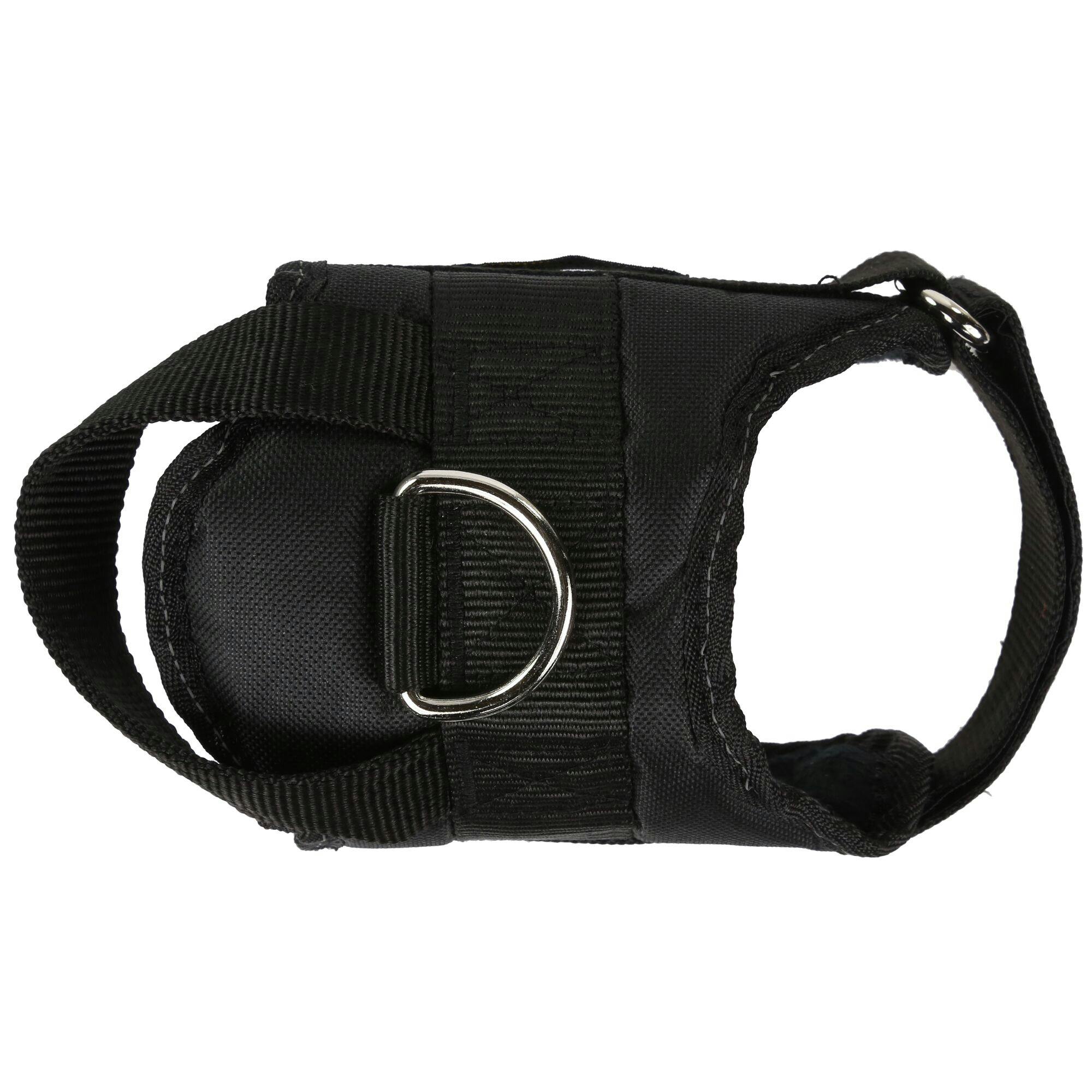 Regatta Black Reflective Dog Harness - M - 100% Polyester
