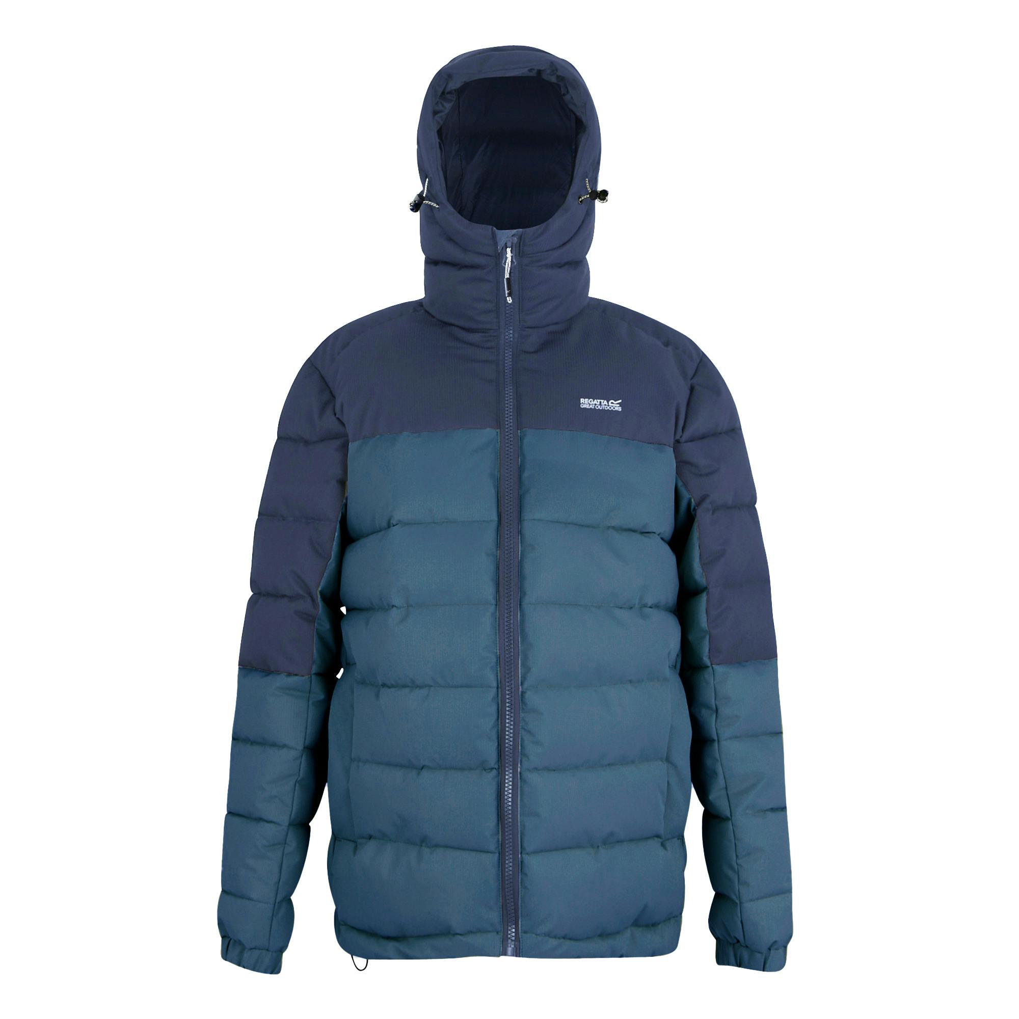 Regatta Men's Blue Aldthorn Padded Jacket - Navy - L - Navy - 100% Mixed