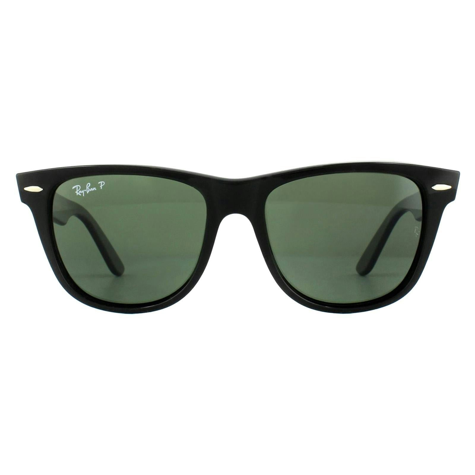 Ray-Ban , Sunglasses, Unisex, Black, 50 Mm, Classic Polarized Sunglasses - Image 14