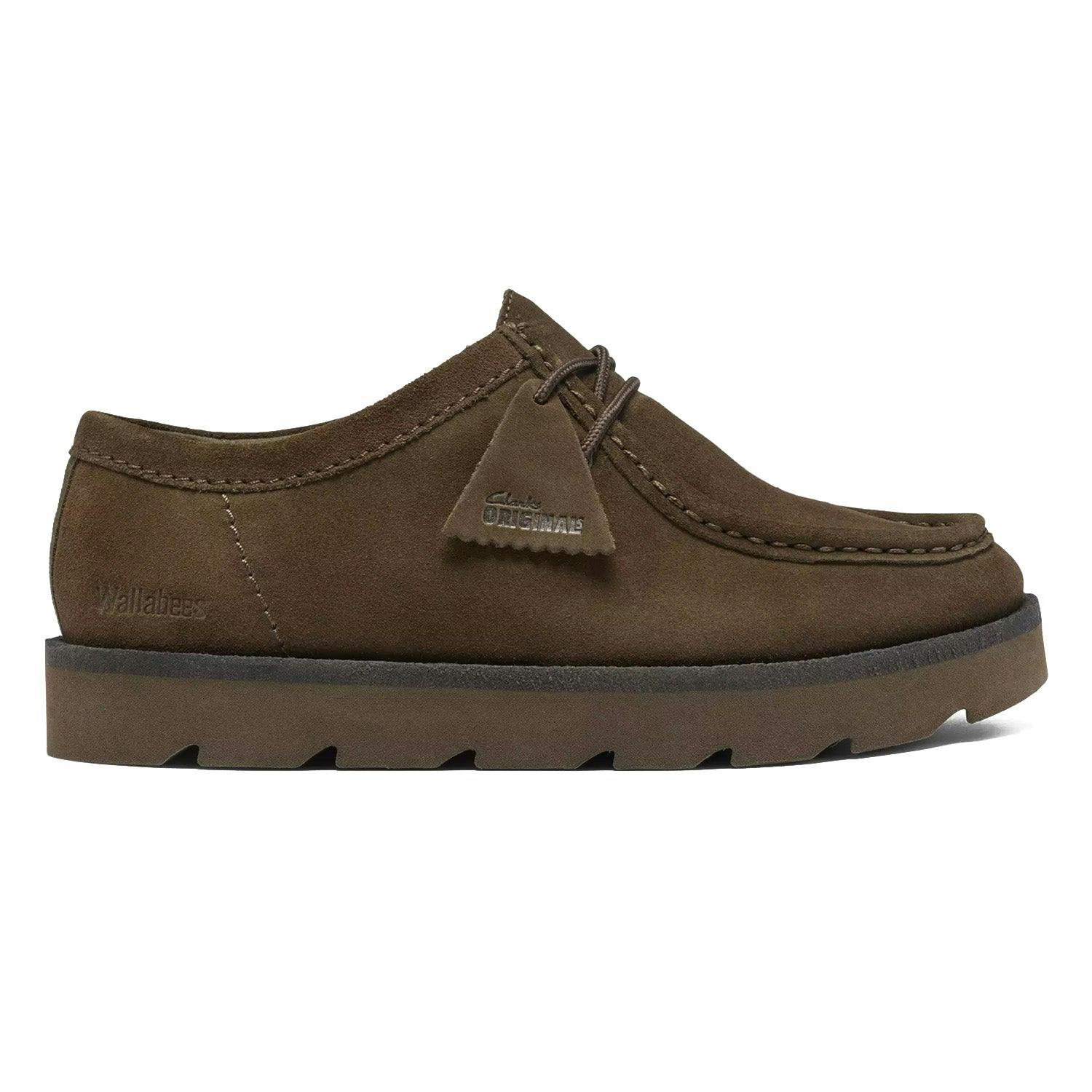 Clarks Originals Men's Meare Walla Lo Suede Moc-Toe Shoes - Dk Green Suede - 9 (43) - Image 6