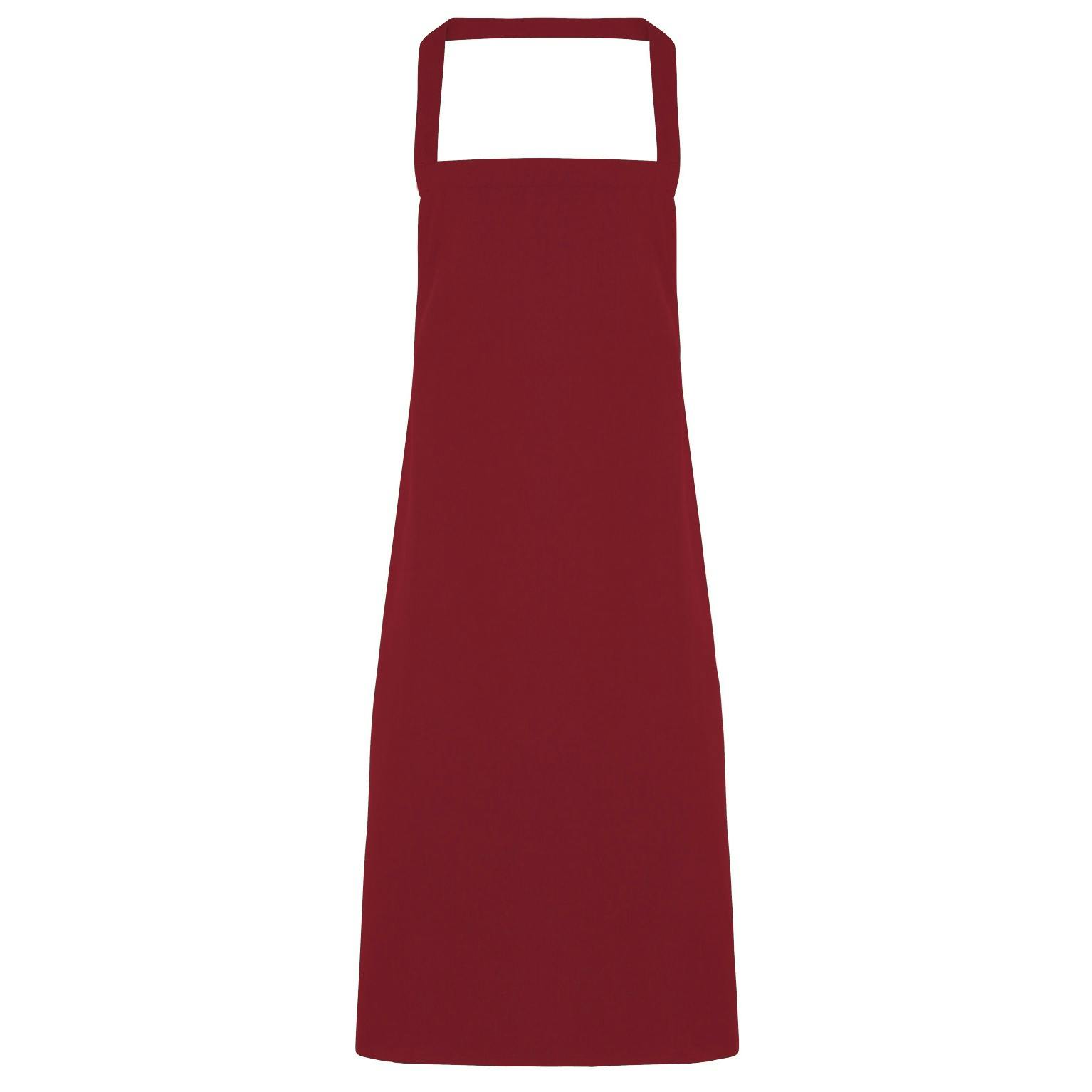 - Premier Ladies/womens Slim Apron (No Pocket) / Workwear - Image 2