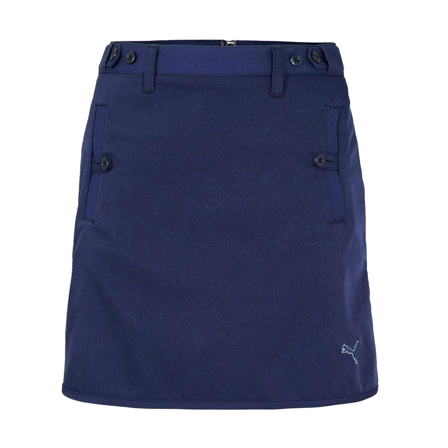 Puma Women's Blue Golf Skort - 10 Uk - 100% Mixed