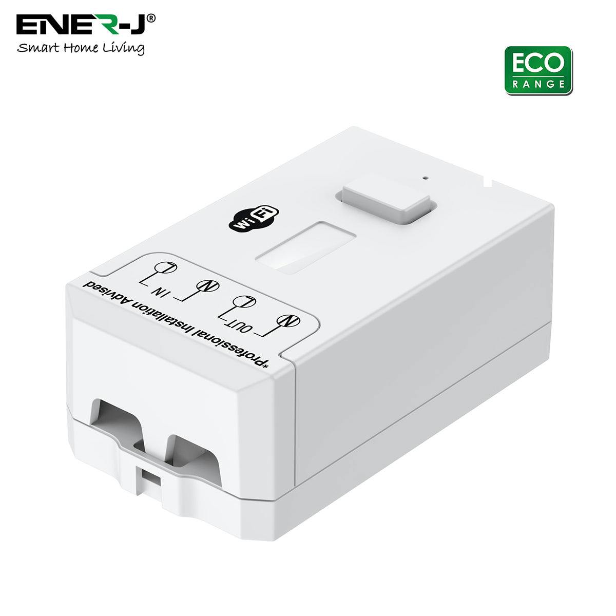 Ener-J Light 500W Rf+Wi-Fi Non Dimmable Receiver Eco Range, Voice Control With Alexa And Google Home