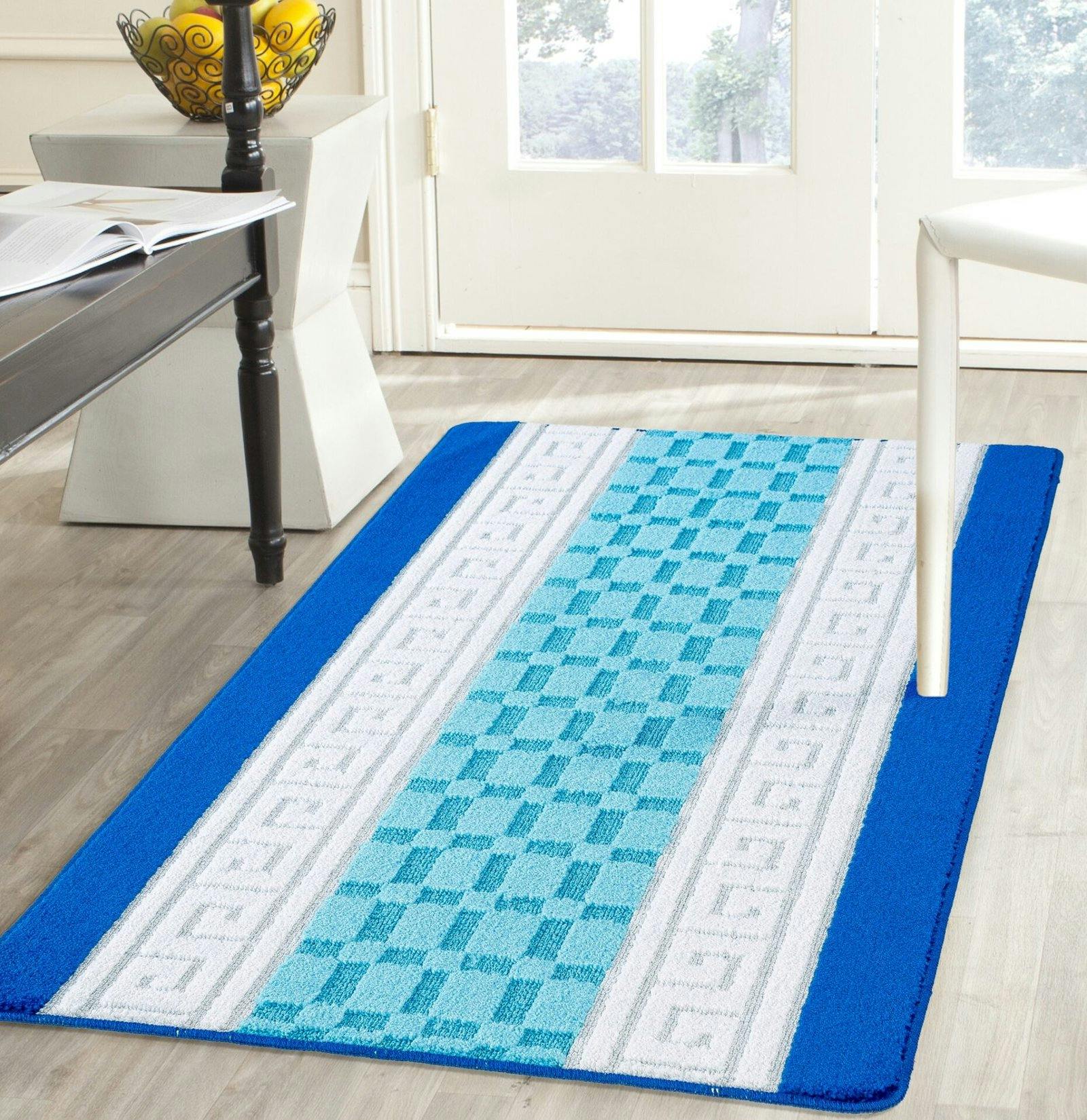 Rackhams Blue Gel Back Mat - 80Cm X 300Cm (2.6Ft X 9.8Ft)