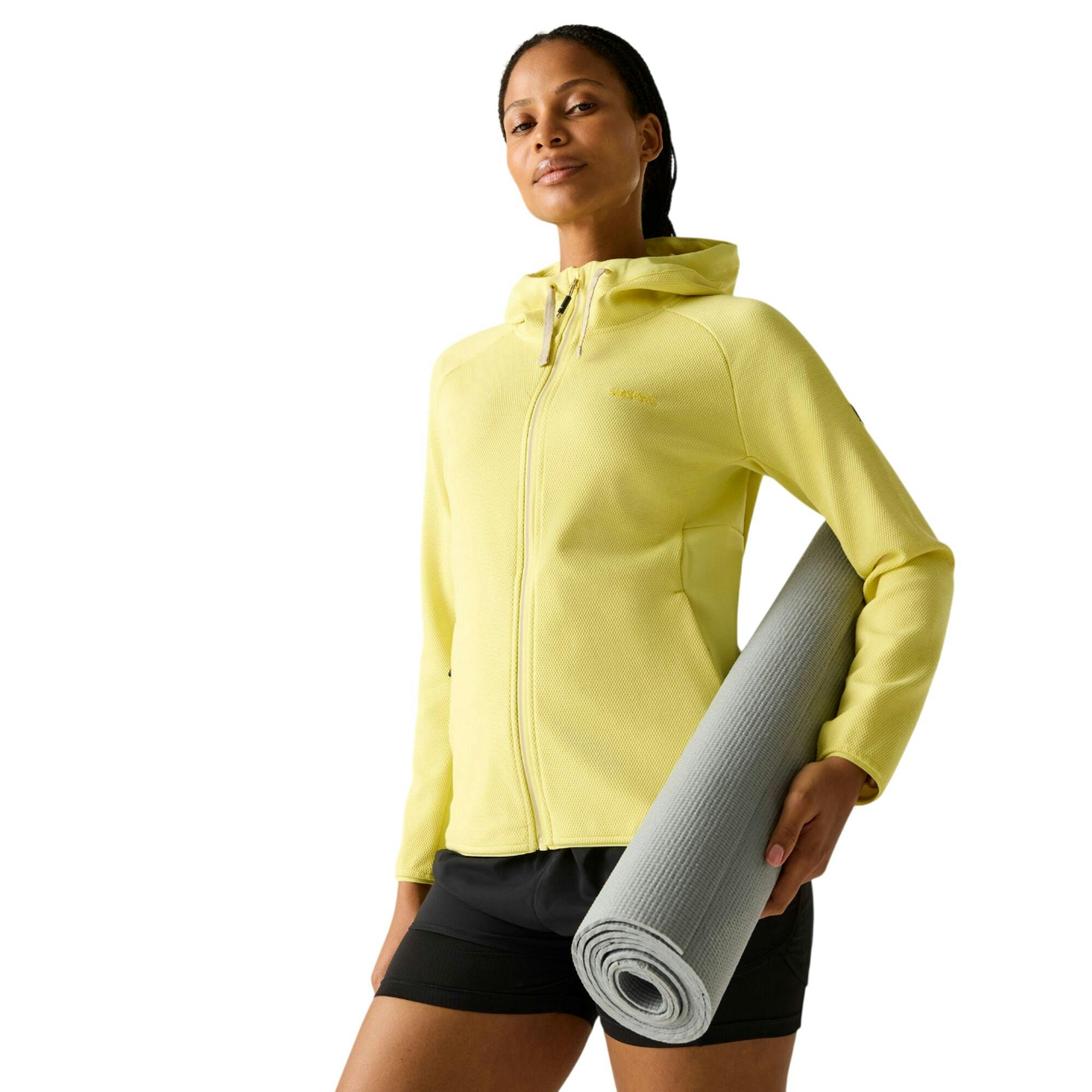 Regatta Women's Yellow Nayna Fleece Jacket - Canary - 10 Uk - Canary - 100% Mixed