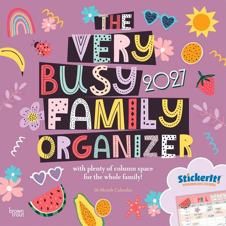 Rackhams The Very Busy Family Organiser 2027, Family Planners, Month To View, Family, Gift - Image 6