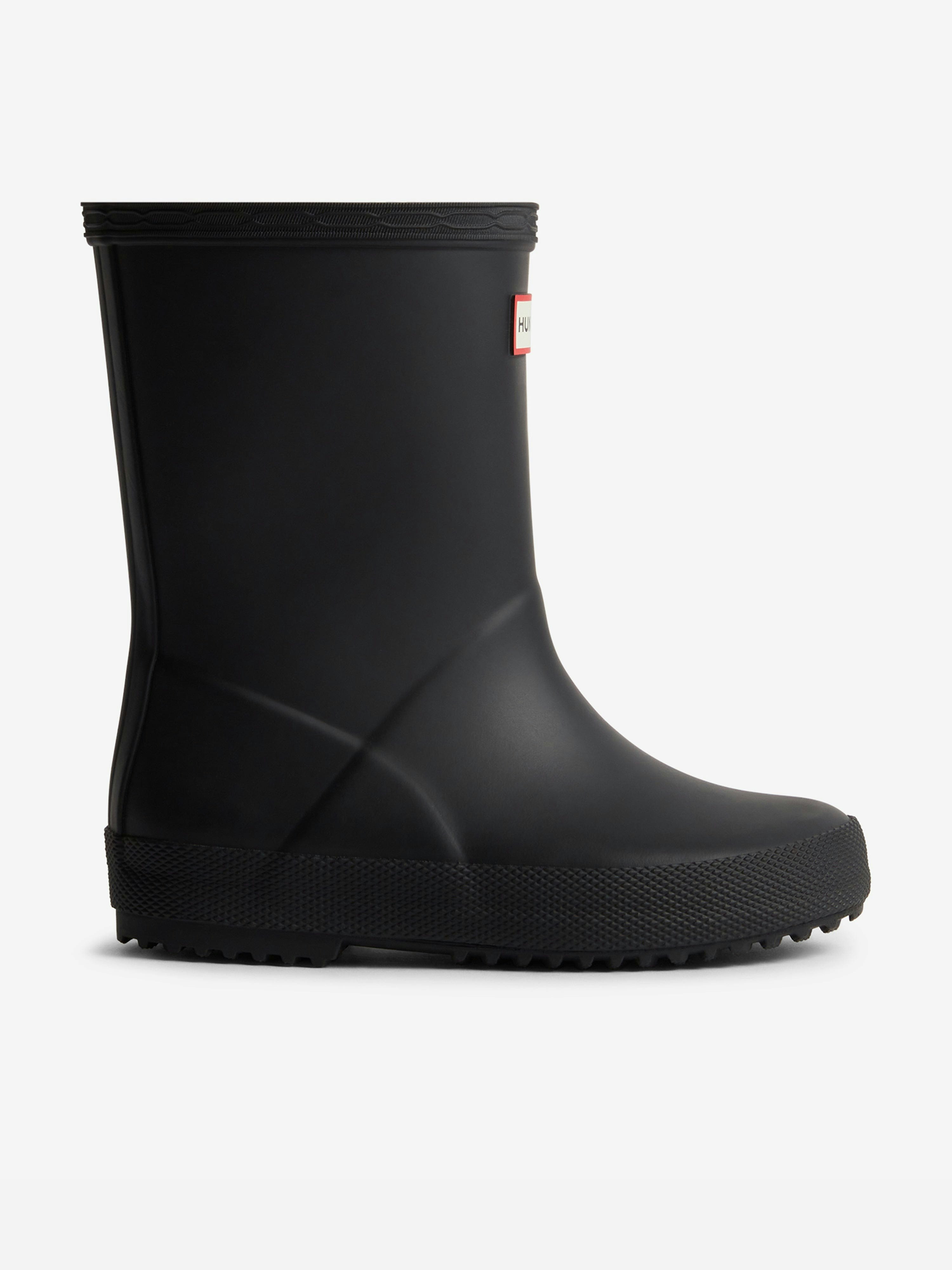 Hunter Unisex Kids Black Kids First Wellington Boots In - Eu 27 Uk 10
