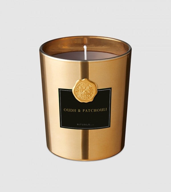 Rackhams Luxury Scented Candle - Oudh And Patchouli - Oudh And Patchouli 360G
