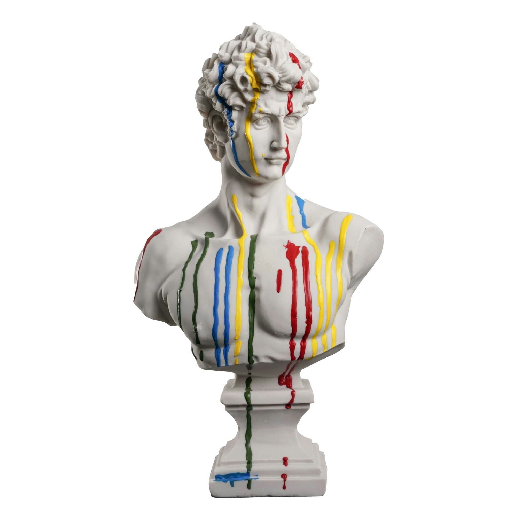 Artchi Colours Of David - 44 X 25 Cm - Polyester And Marble Powder