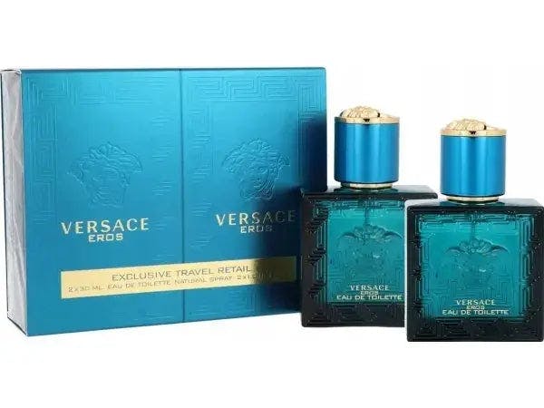 Men's Green Versace Eros Edt Spray 2 X 30Ml