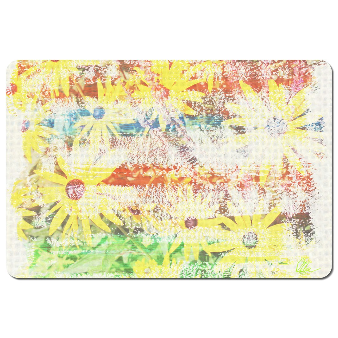Benjamin Tate Design Flower Burst (Placemat) Size 6