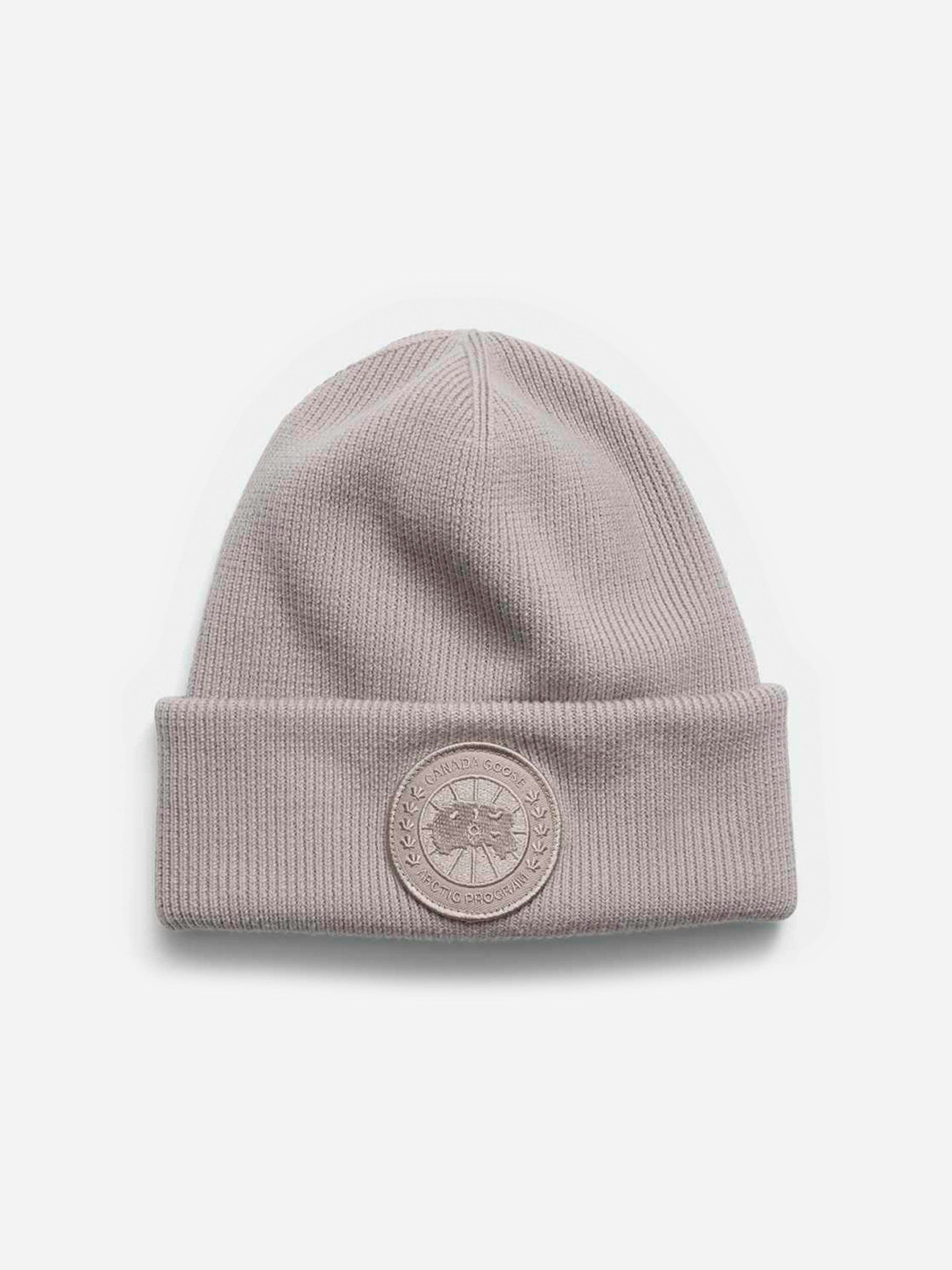 Canada Goose Beige Kids Arctic Toque Beanie Hat In - One Size