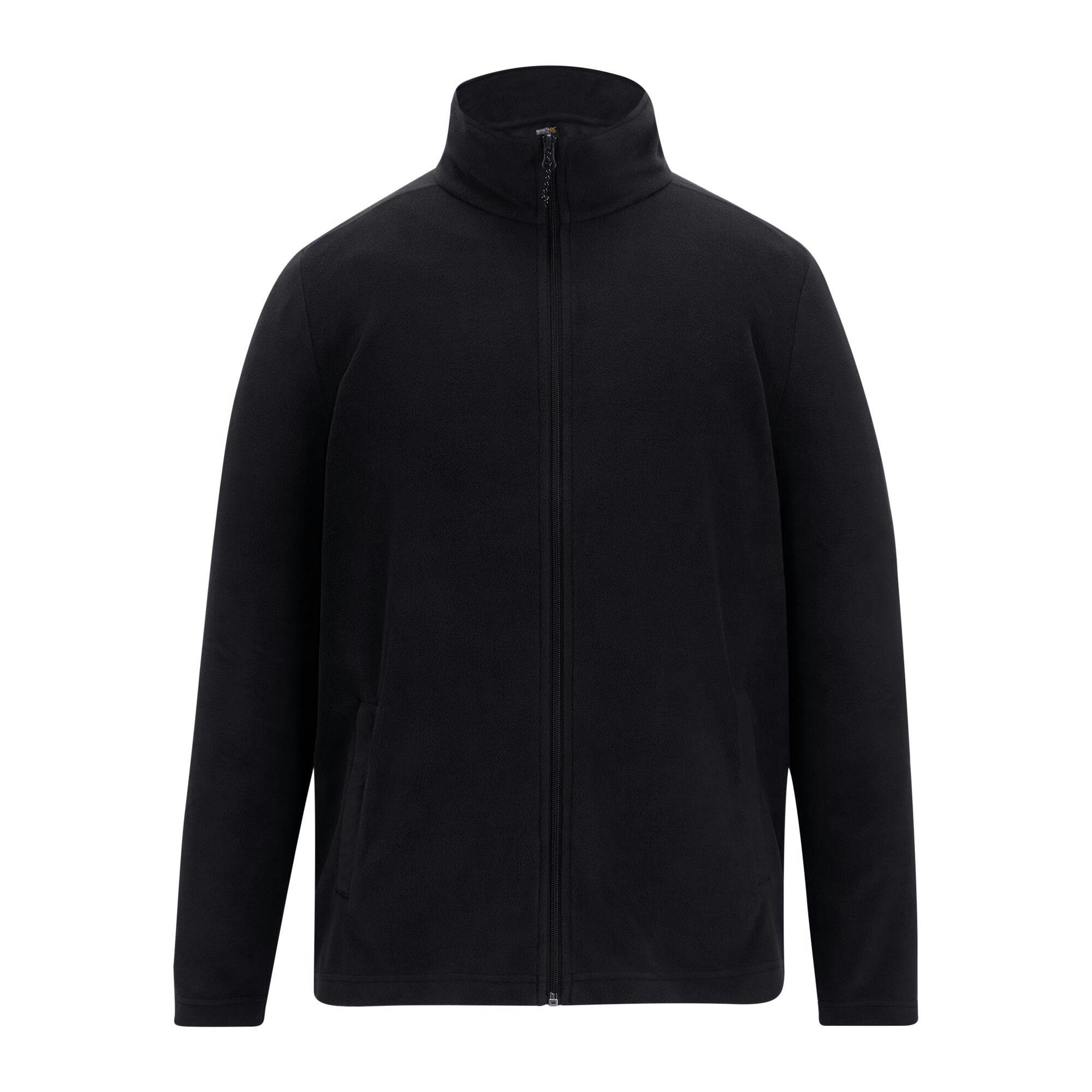 Regatta Men's Black Lightweight Fleece Jacket - L - 100% Mixed