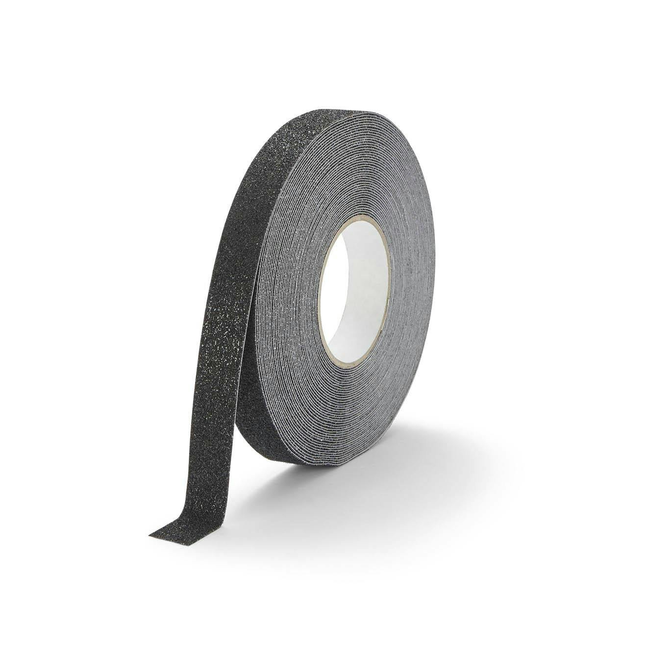 Rackhams Black Duraline Grip+ Heavy Duty Anti Slip Floor Tape | 25Mm X 15M |