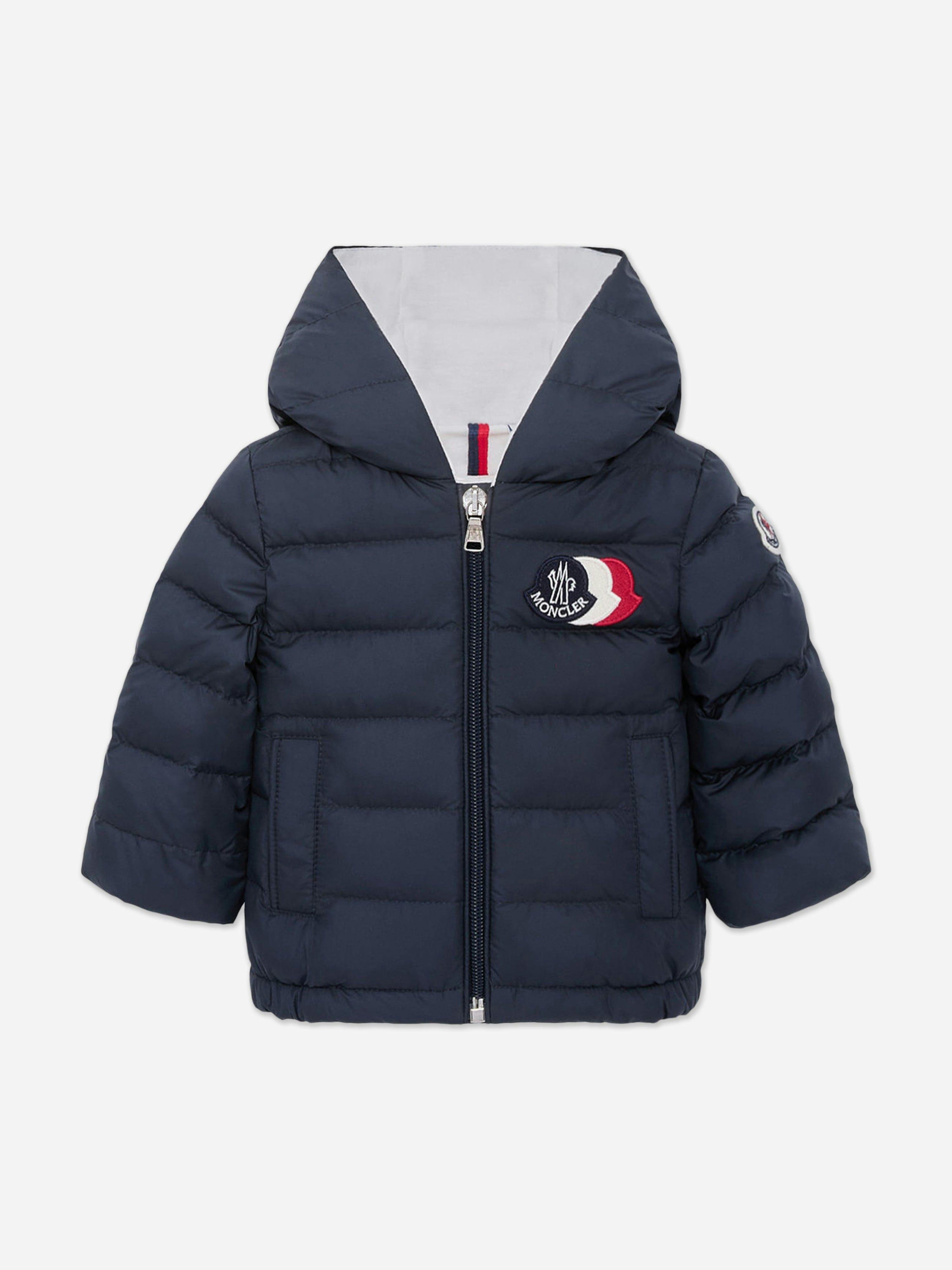 Moncler Enfant Men's Baby Boys Down Padded Hakan Jacket In Navy - Navy - 9-12 Mths