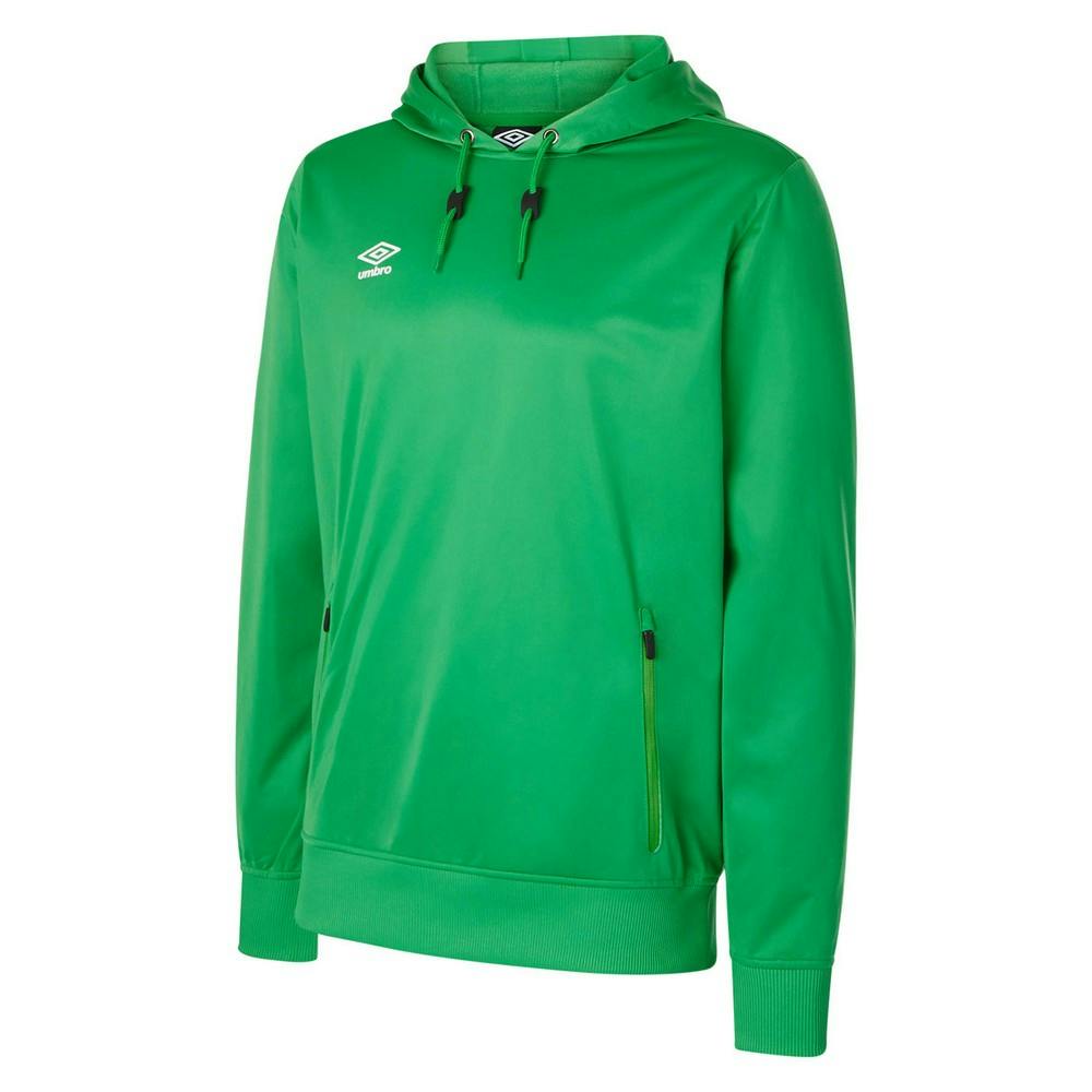 Umbro Men's Club Essential Polyester Hoodie - Emerald - Emerald - Xl - 100% Polyester